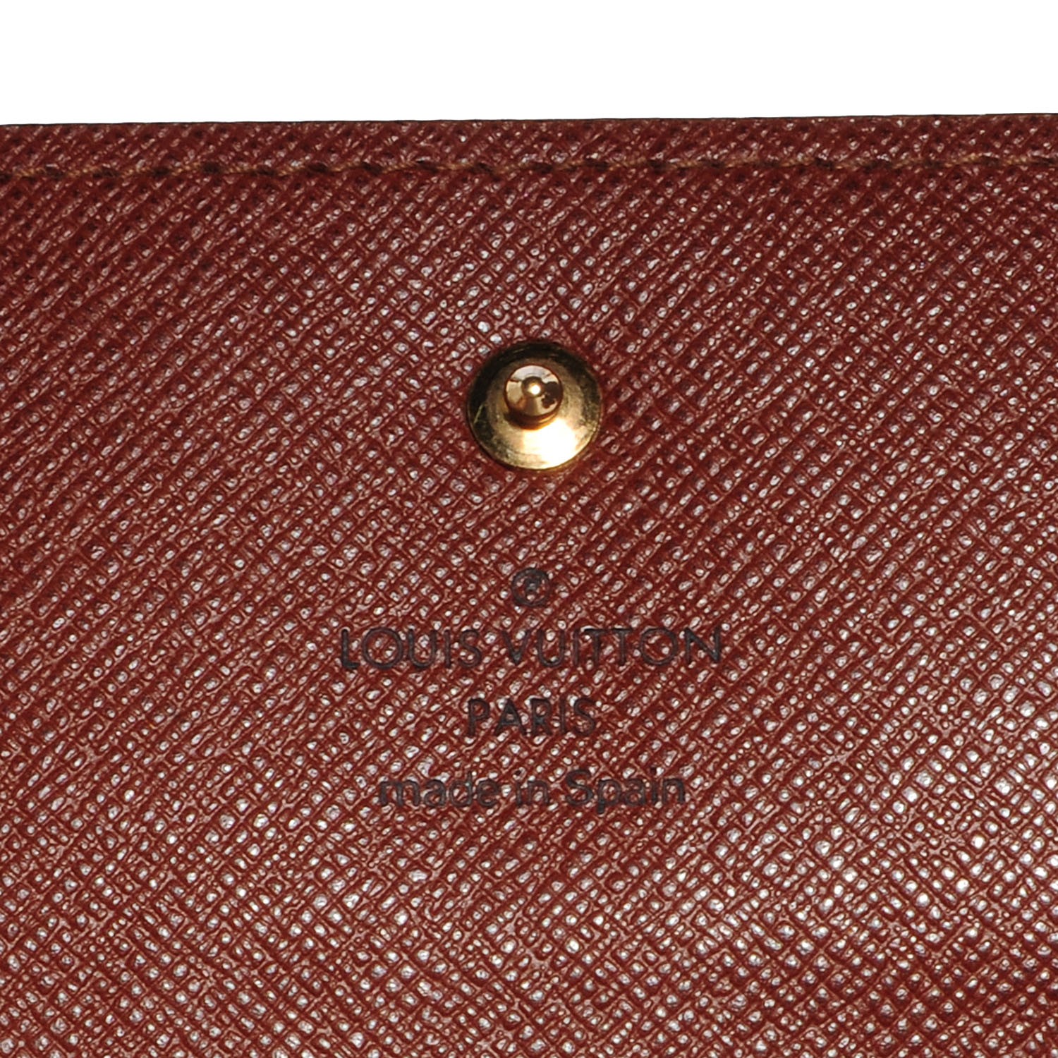 LOUIS VUITTON Monogram Porte Tresor Etui Papiers Wallet 94109 ...