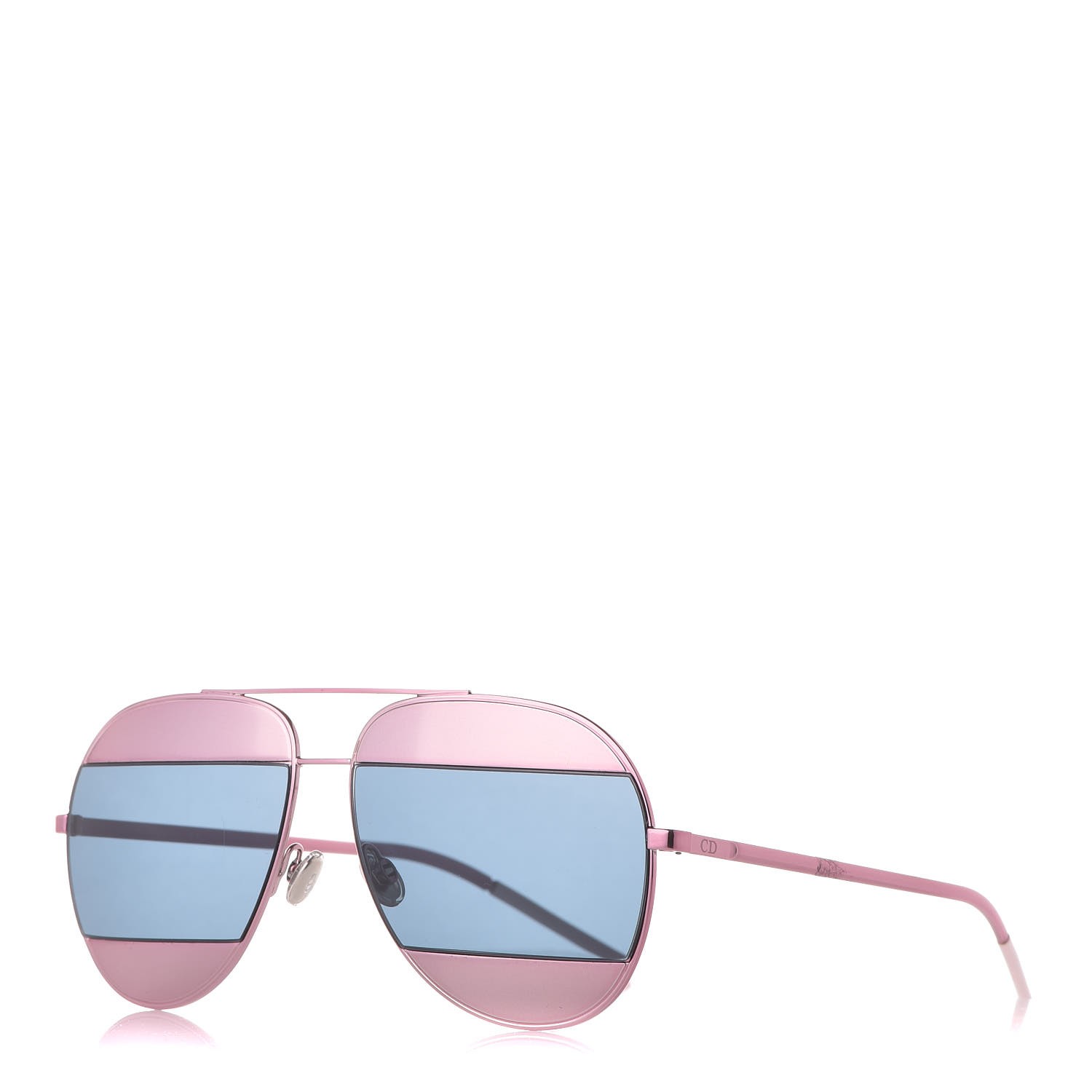 dior mirrored sunglasses pink and blue