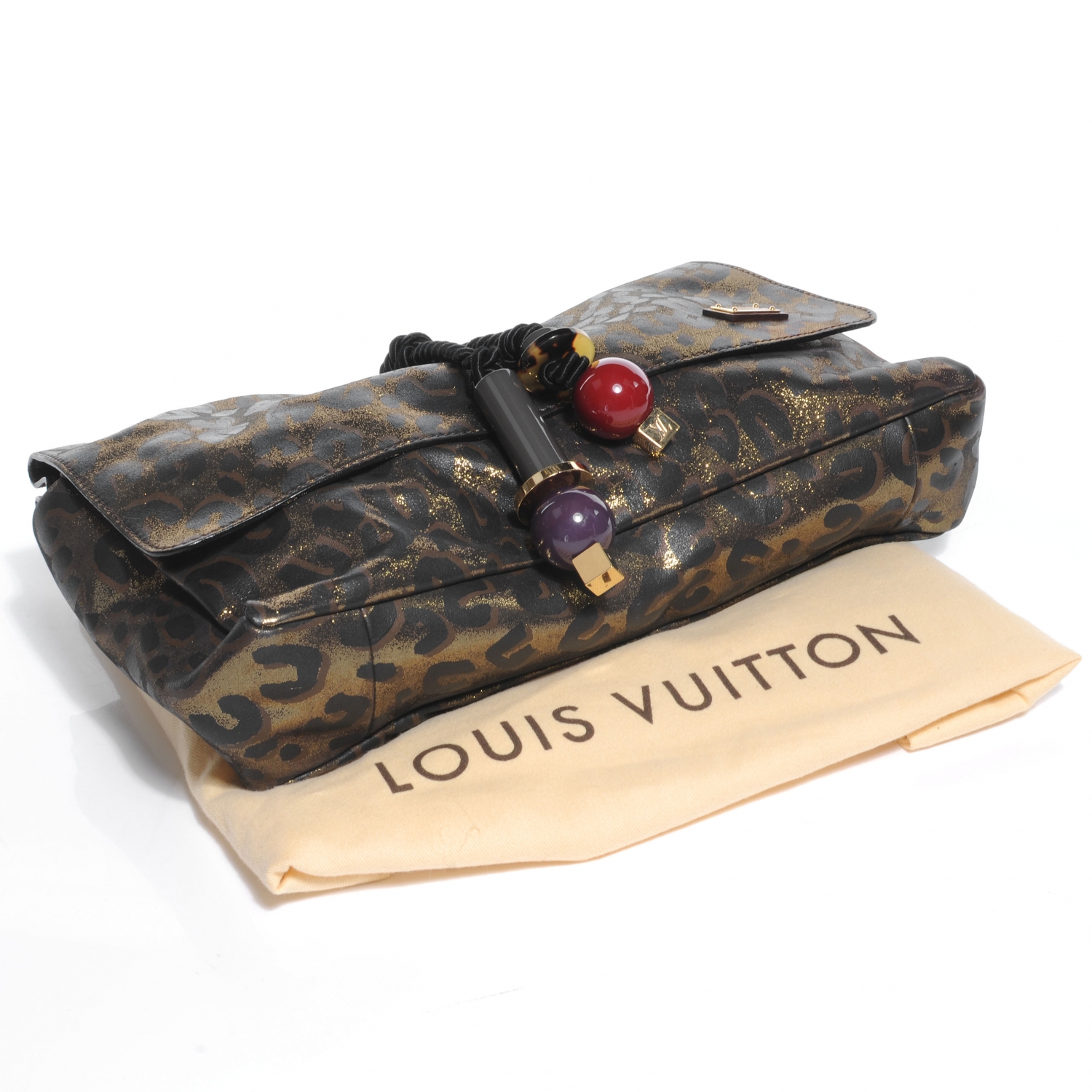 louis vuitton african queen clutch