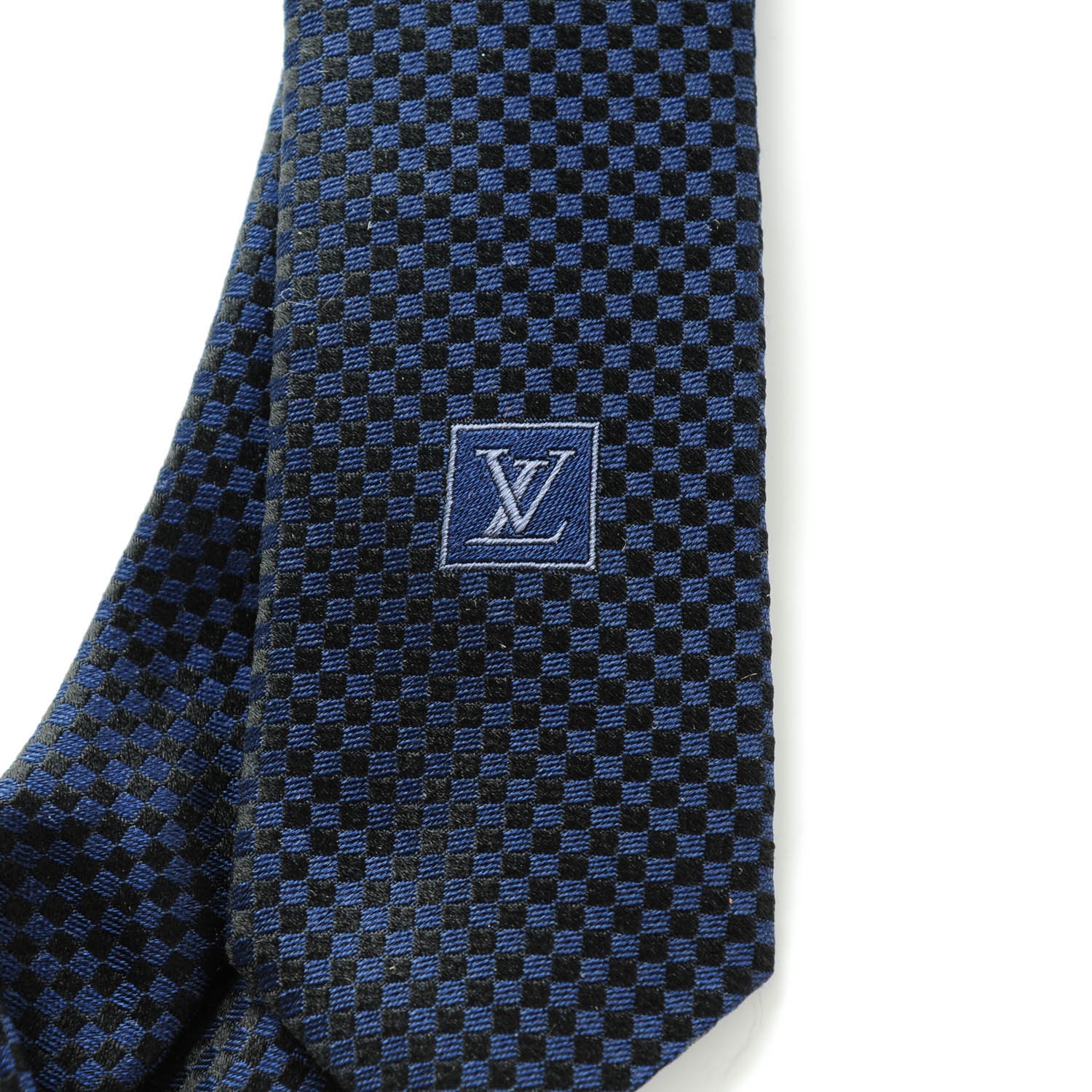 Louis Vuitton damier tie, noir  Louis vuitton men, Ties mens