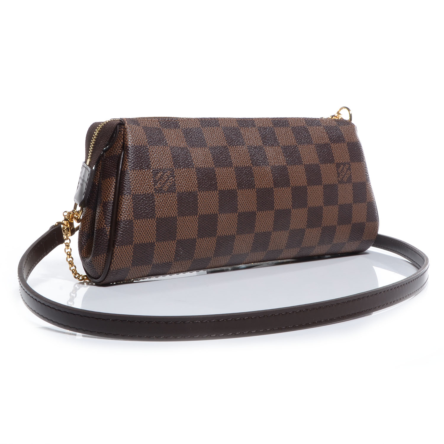 louis vuitton ebene eva clutch