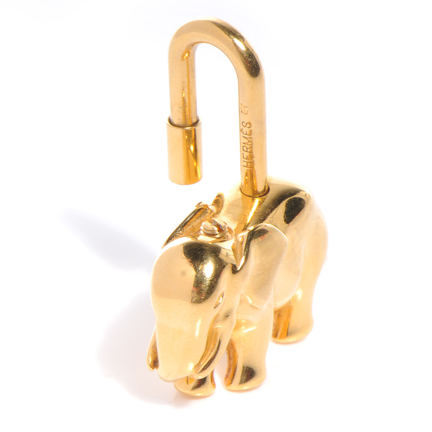  HERMES Elephant  Cadena Gold 58013