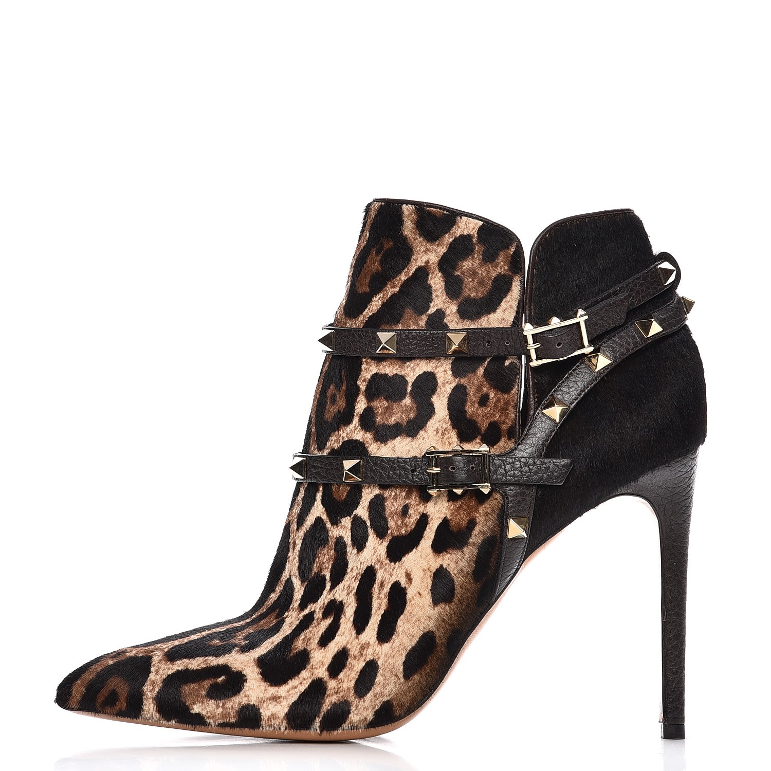 valentino leopard rockstud