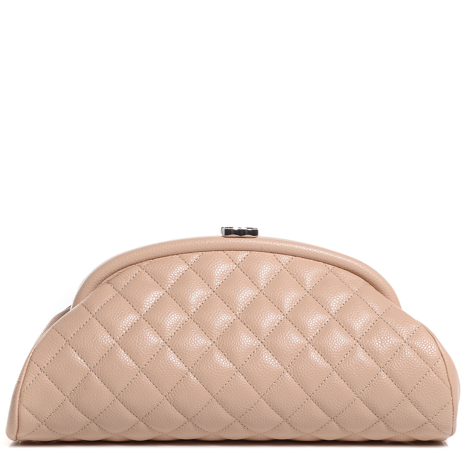 chanel quilted timeless clutch