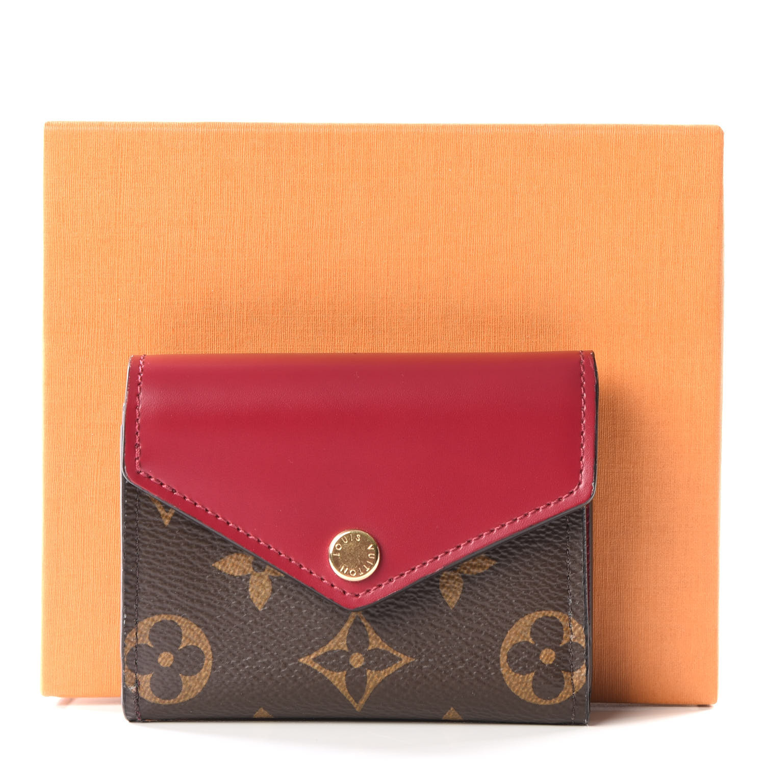 Louis Vuitton Sarah Wallet Monogram Reverse Brown in Coated Canvas with  Gold-tone - US