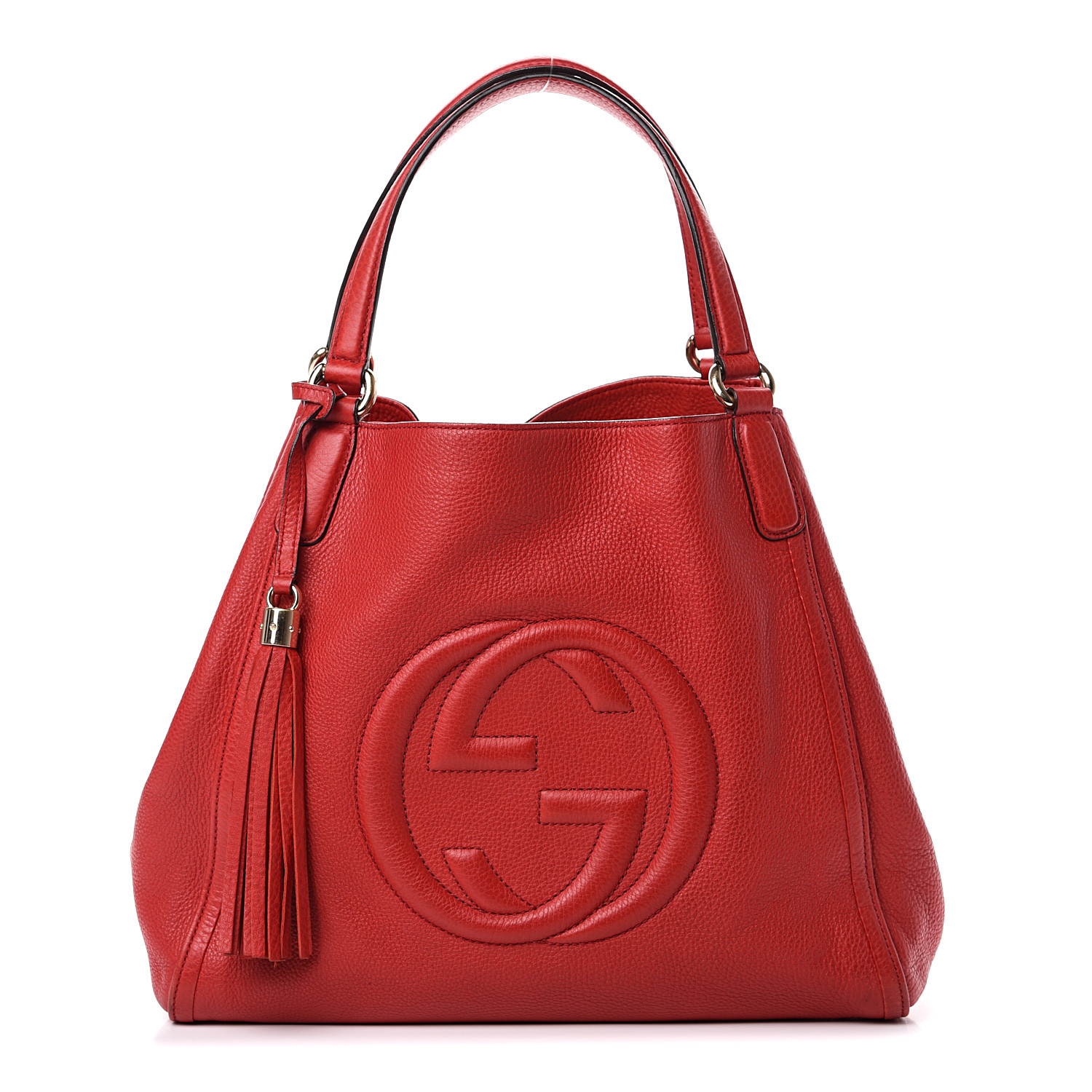 gucci pebbled calfskin medium soho