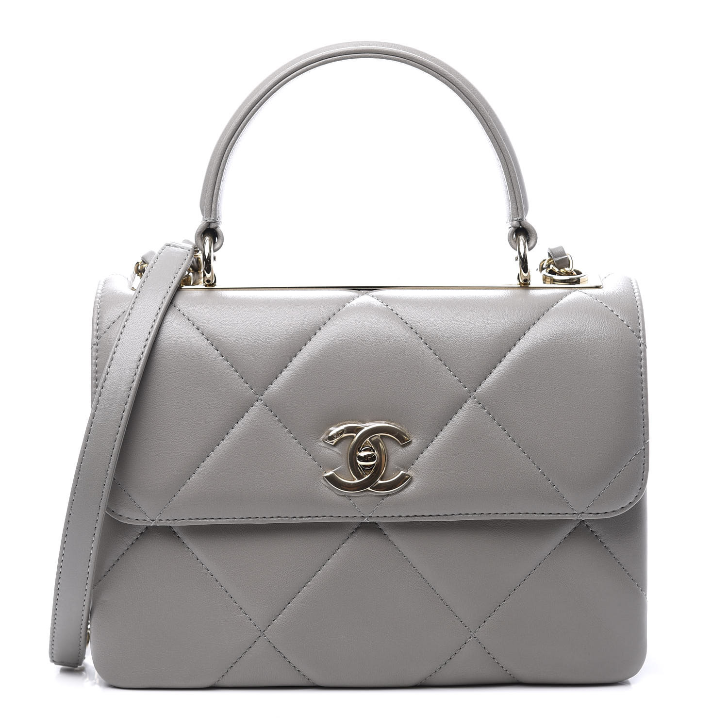 chanel trendy cc grey