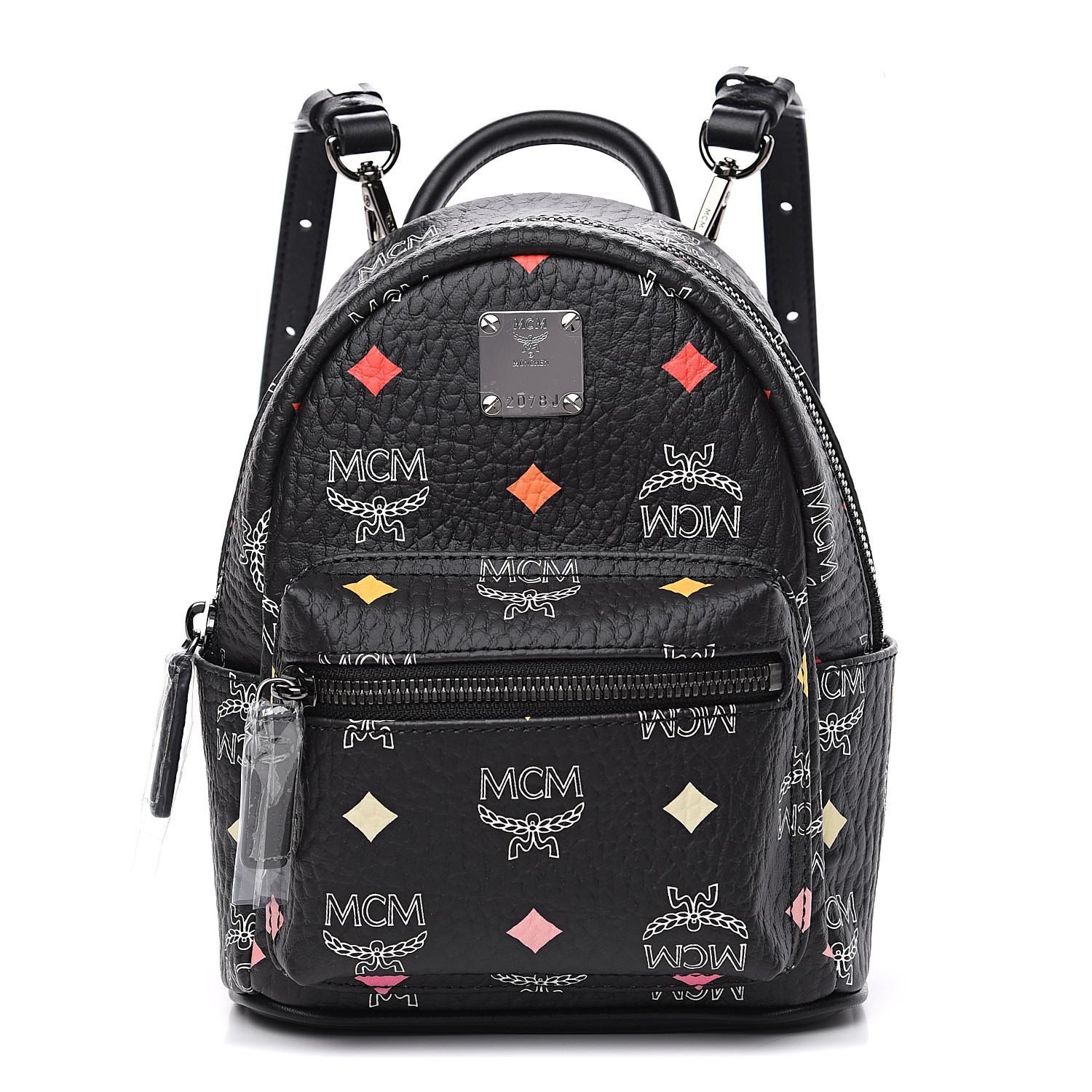 mcm x mini backpack black