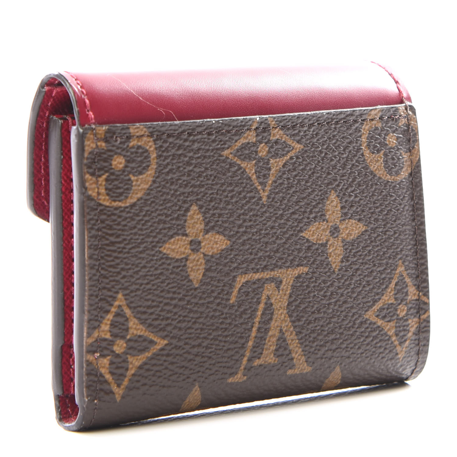 Louis Vuitton Monogram Zoe Wallet Fuchsia 561163 6866