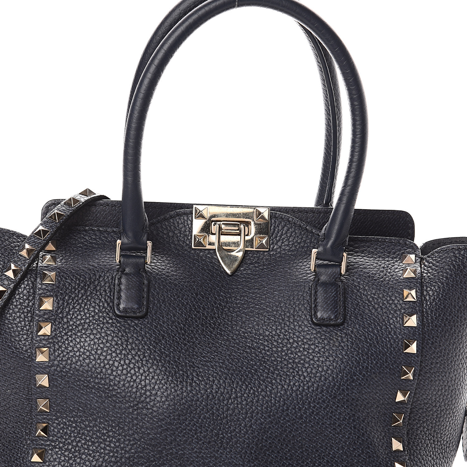 valentino monochrome rockstud bag