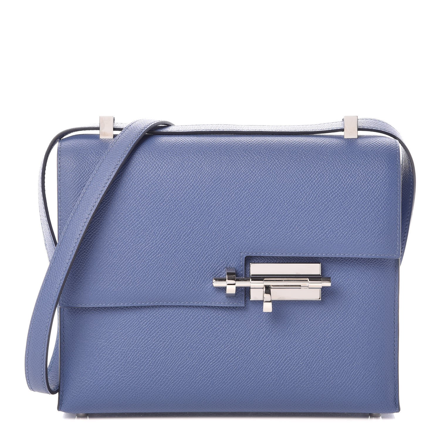 HERMES Epsom Verrou 21 Brighton Bleu 346685