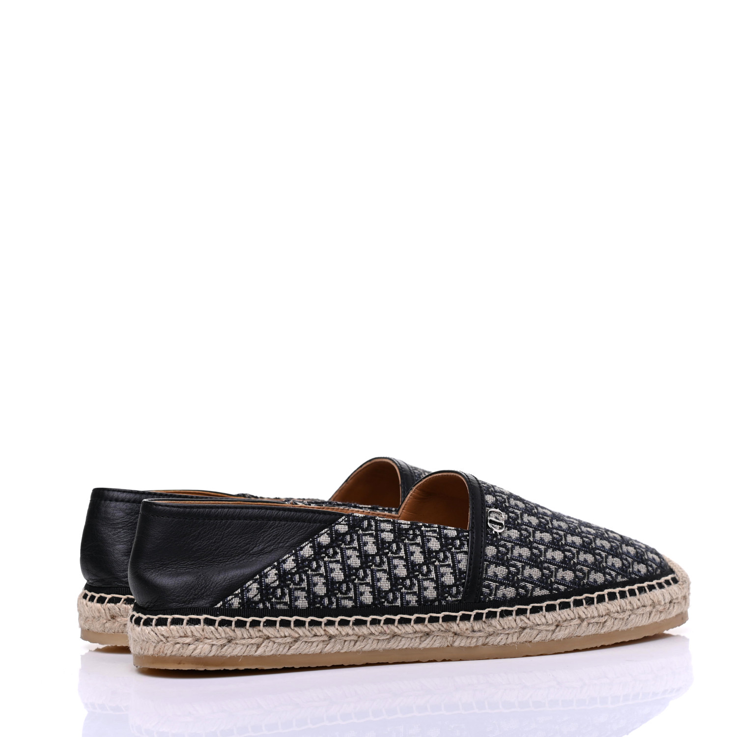 CHRISTIAN DIOR Oblique Mens Paradise Espadrilles 43 Beige Blue 763554 ...