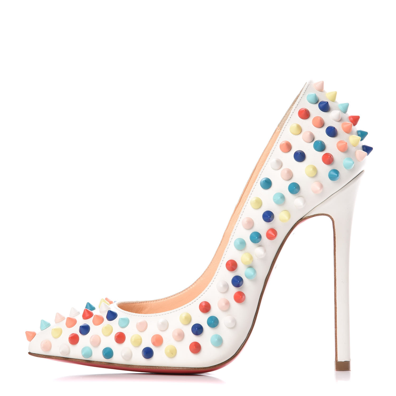 christian louboutin multicolor heels