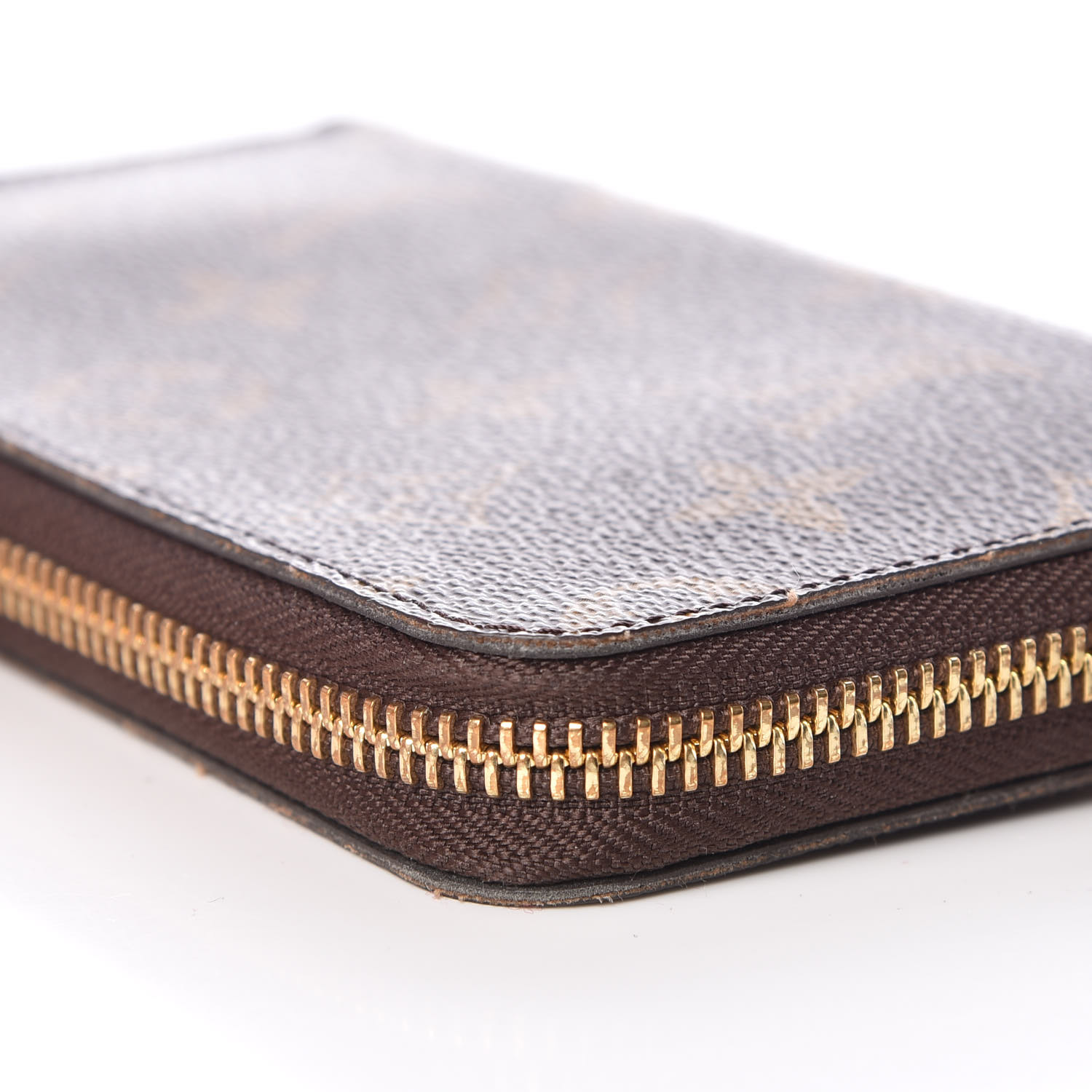 zippy compact wallet monogram