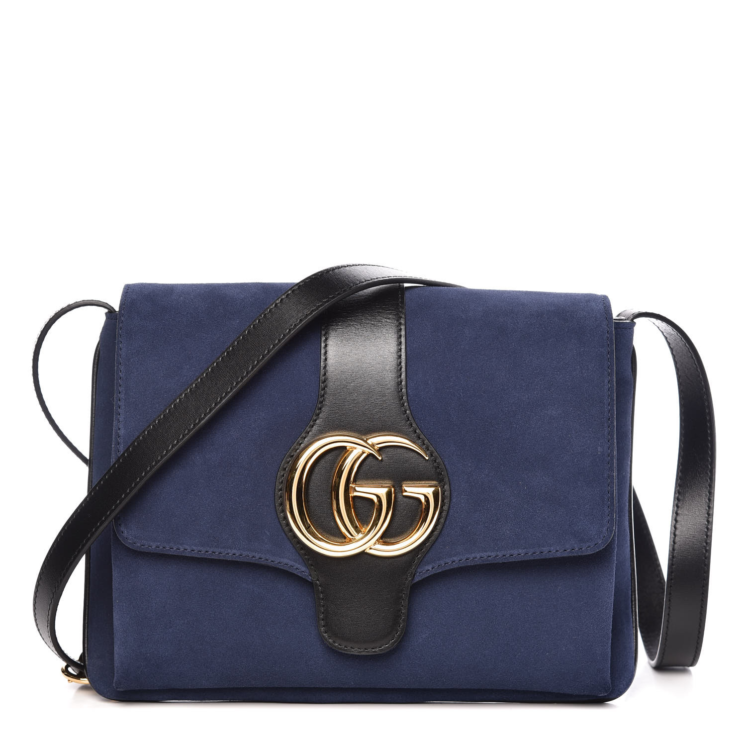 gucci blue suede bag