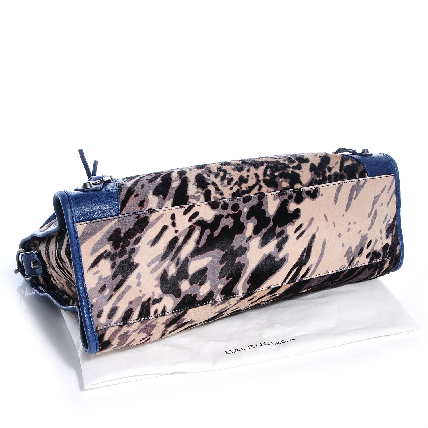 balenciaga leopard camera bag