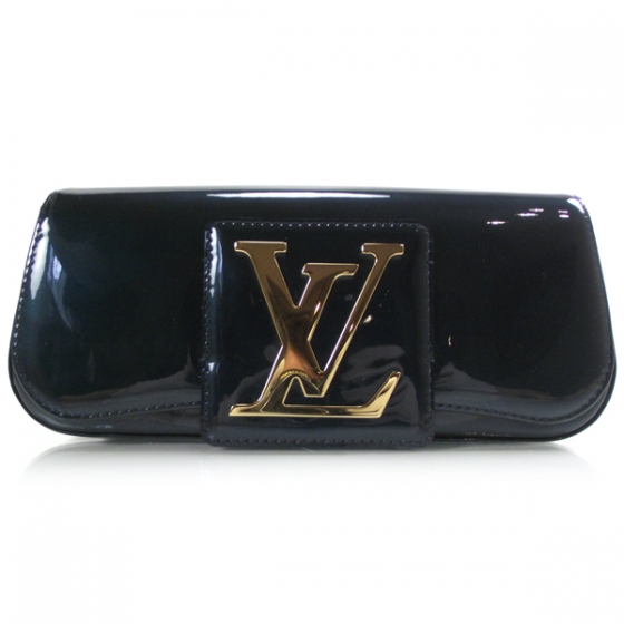 louis vuitton patent clutch