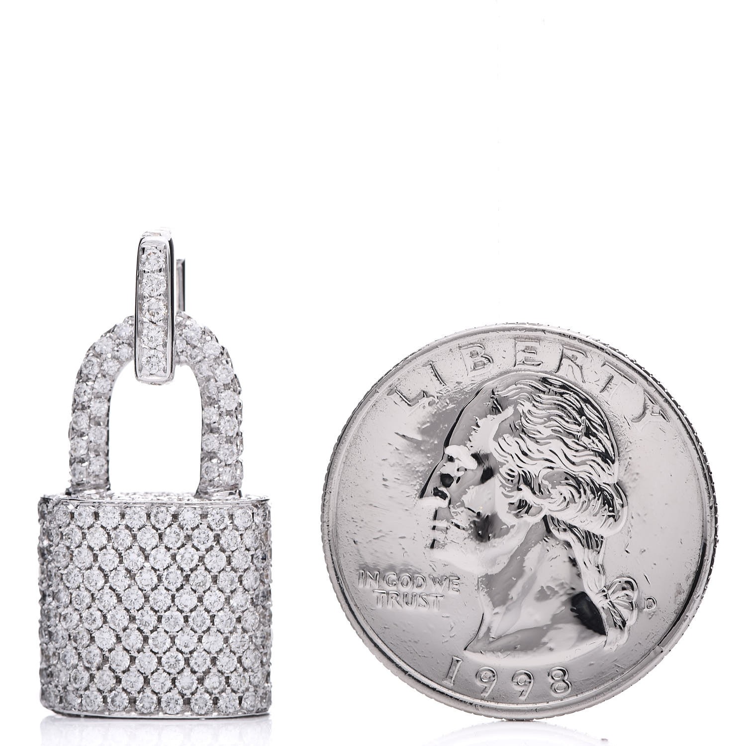 Louis Vuitton 18K Diamond LV Volt Pendant Necklace - Rhodium-Plated 18K  White Gold Pendant Necklace, Necklaces - LOU809796