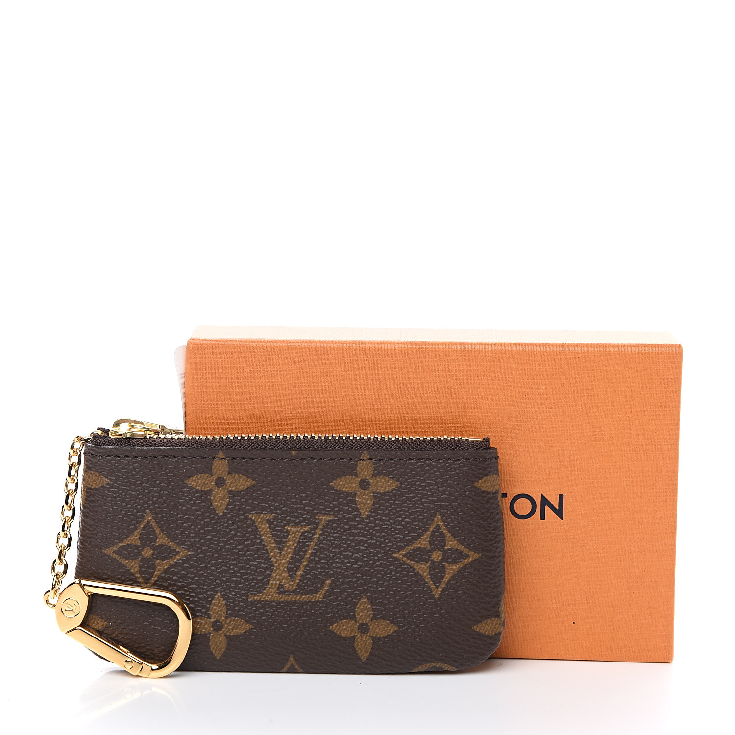 orange louis vuitton key pouch