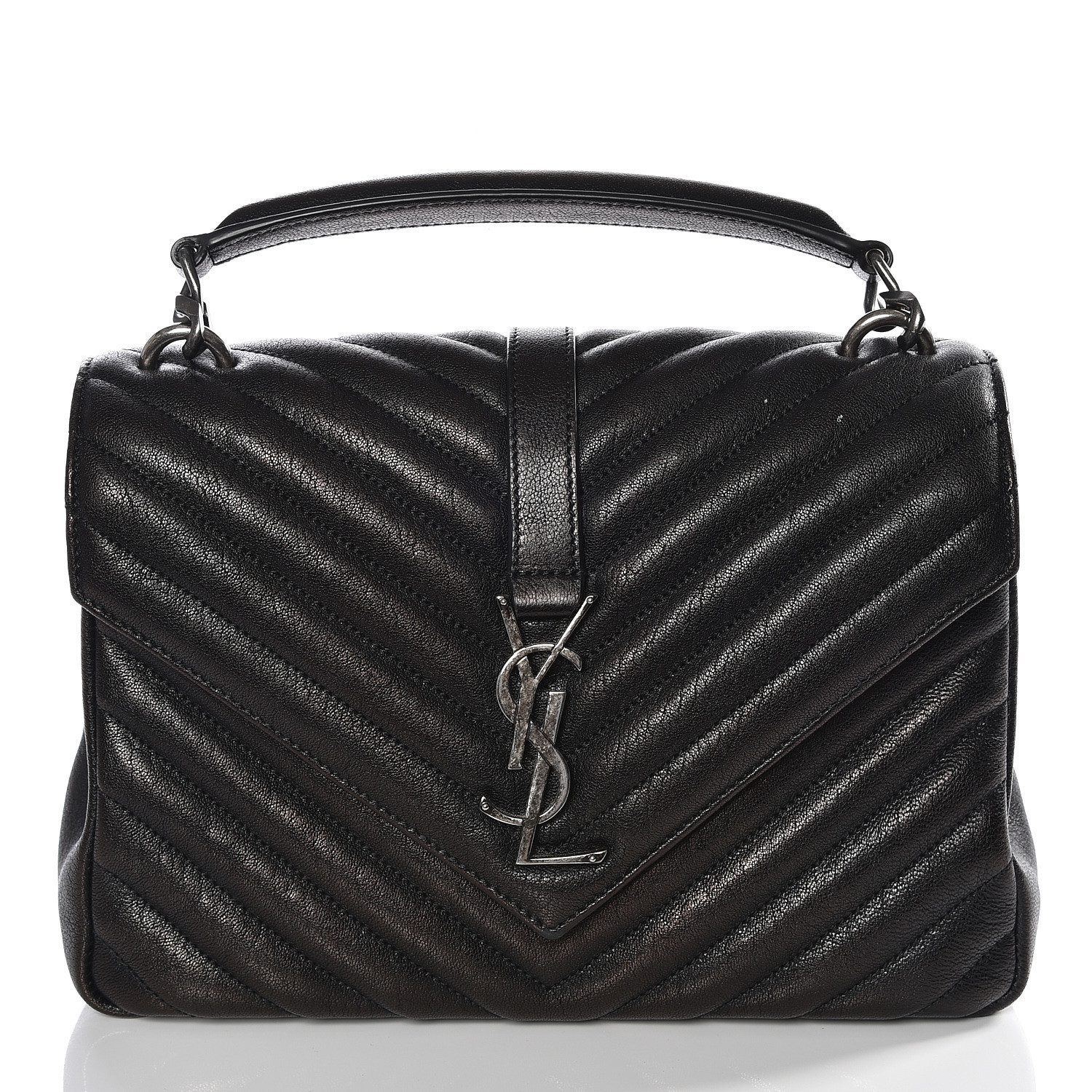 saint laurent chevron bag