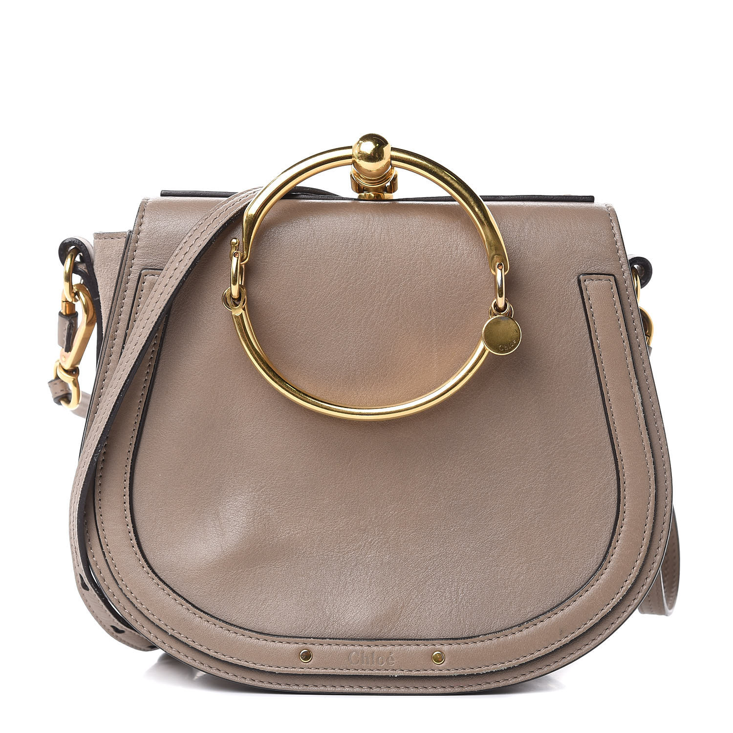 chloe handbag grey