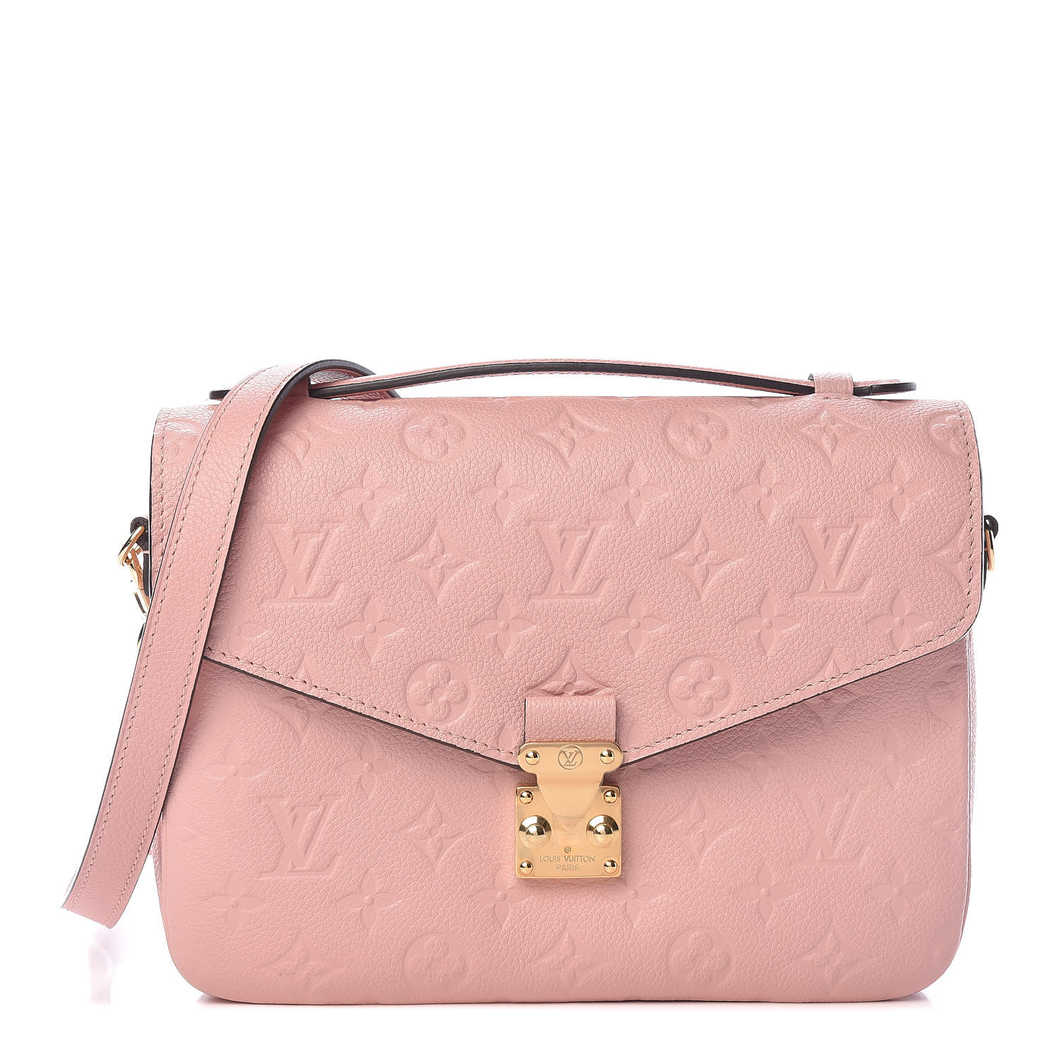 pochette metis rose poudre