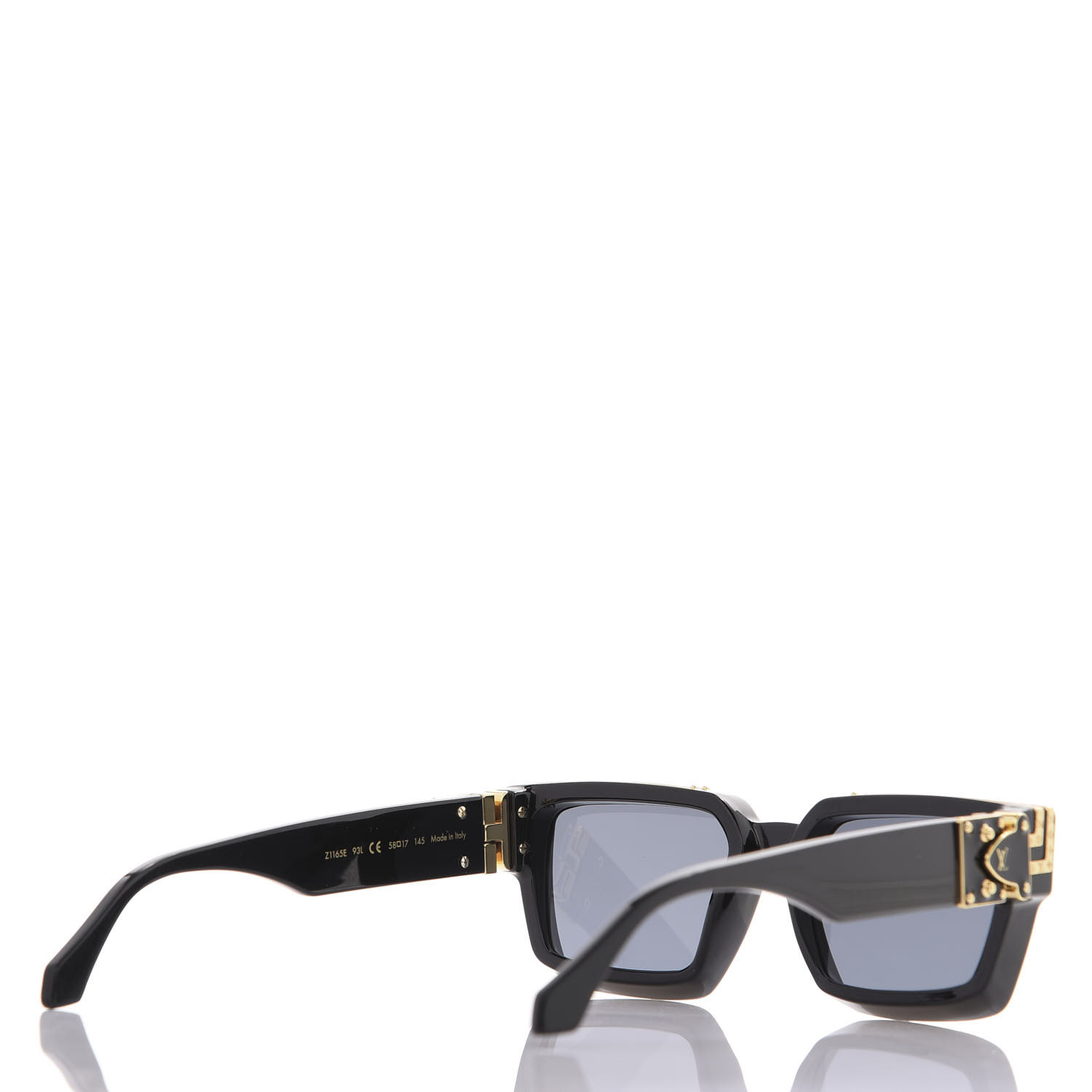 Louis Vuitton 1.1 Millionaires Sunglasses Z1165E Black Virgil Abloh