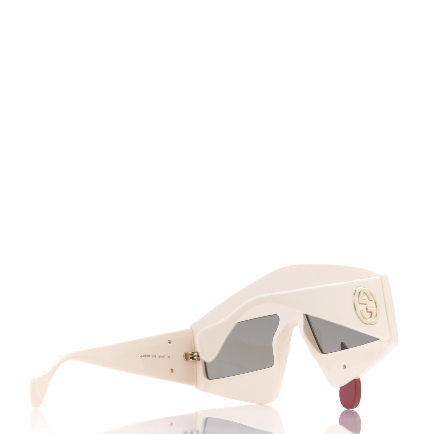 Gucci Acetate Crystal Hollywood Forever Tear Drop Sunglasses Gg0359s Ivory 635213 Fashionphile 2518