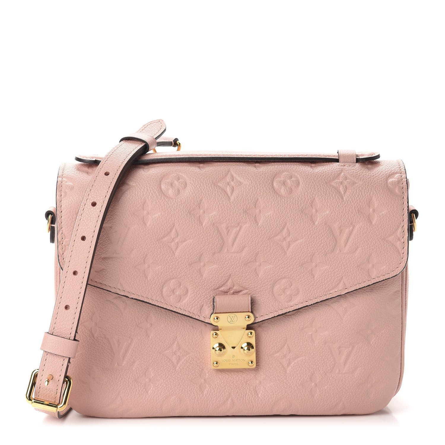 pochette metis rose poudre