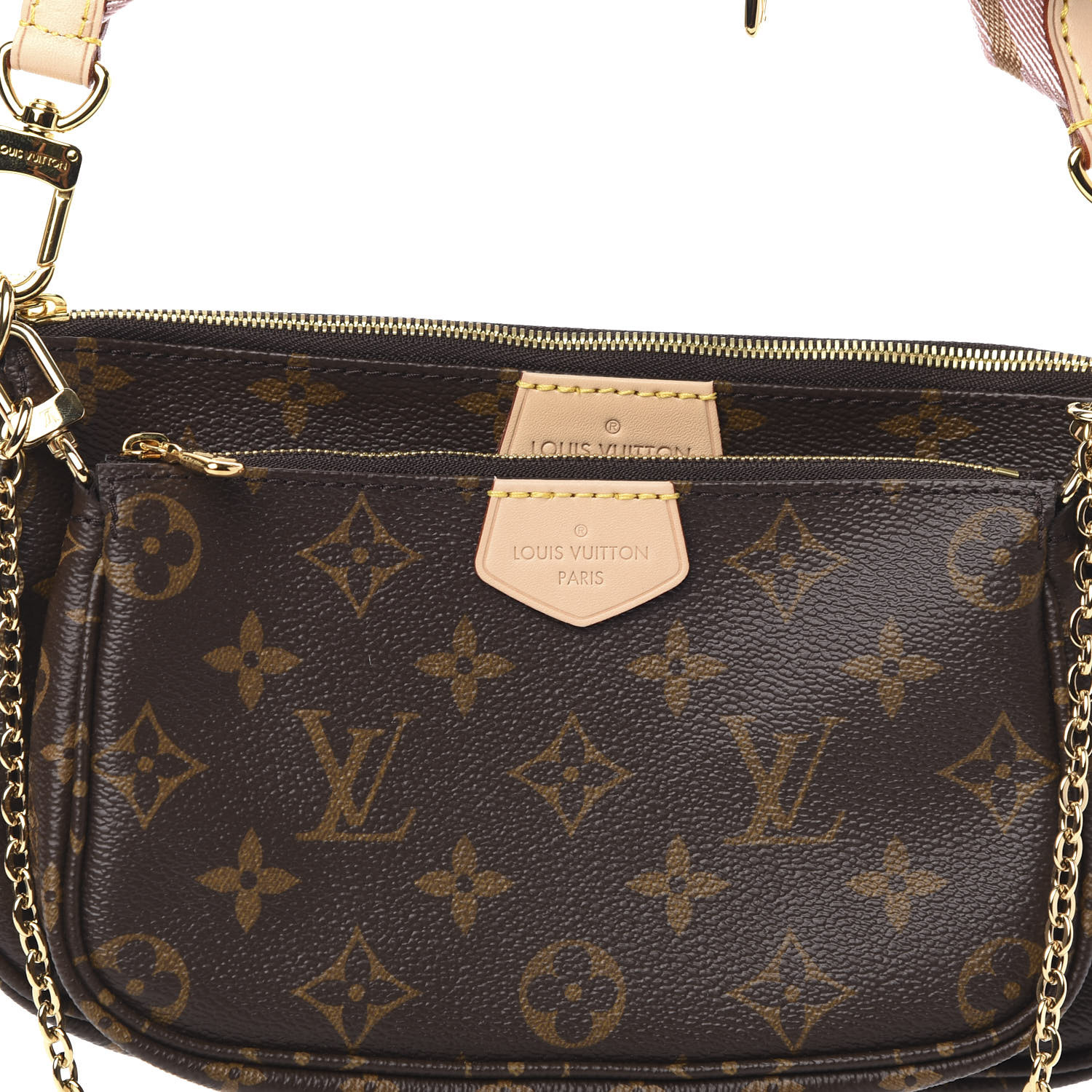 Louis Vuitton Monogram Multi Pochette Accessories Rose Clair 638993 1862