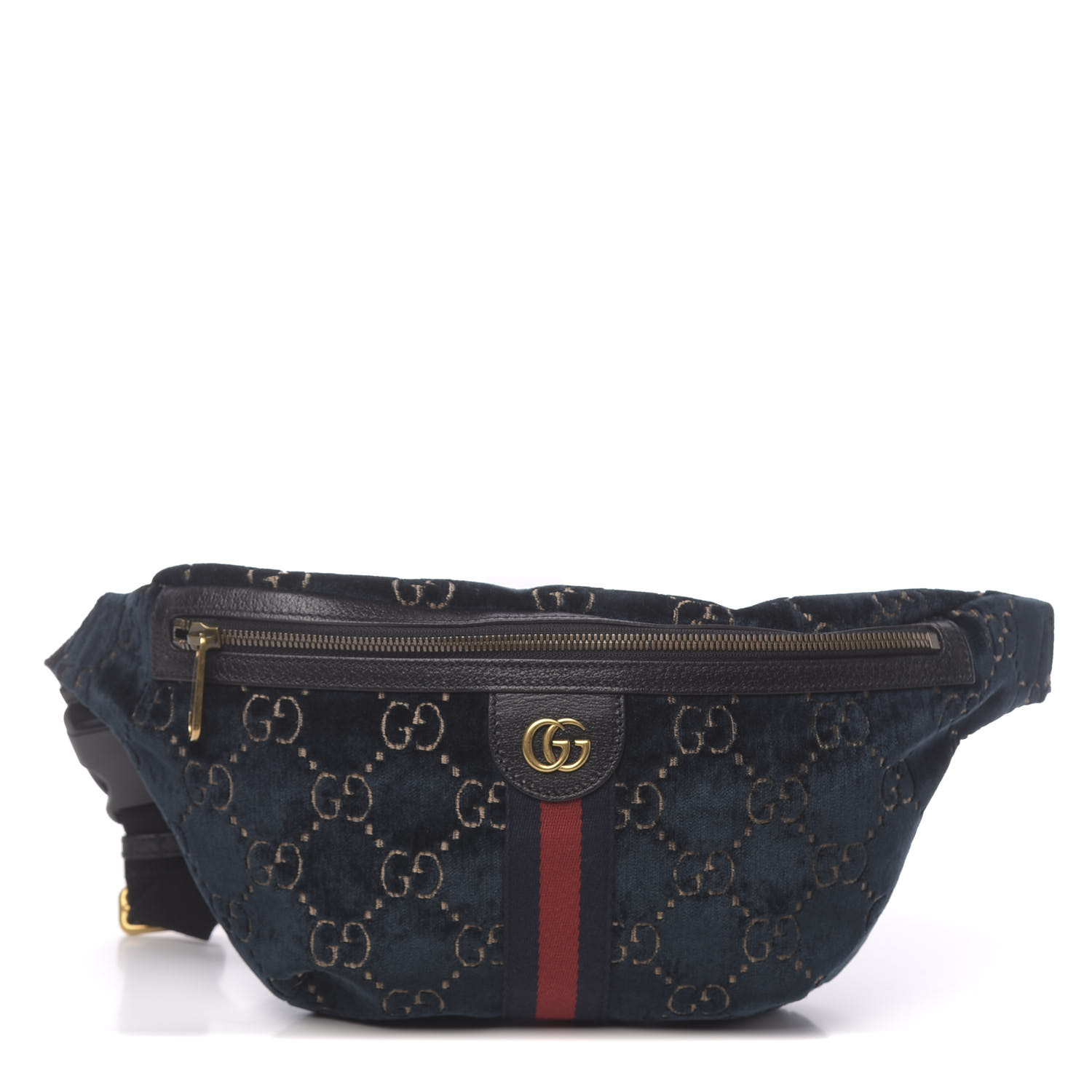 blue gucci fanny pack