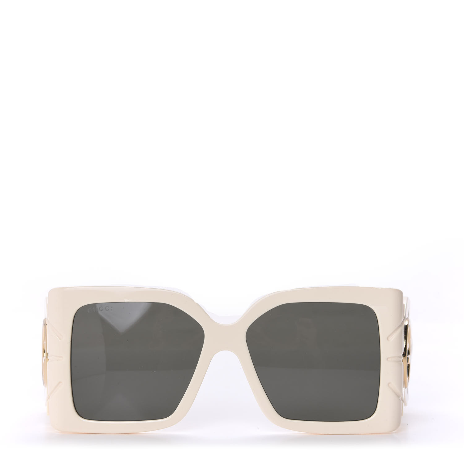 Gucci Acetate Square Frame Wing Sunglasses Gg0535s Ivory 619803 Fashionphile