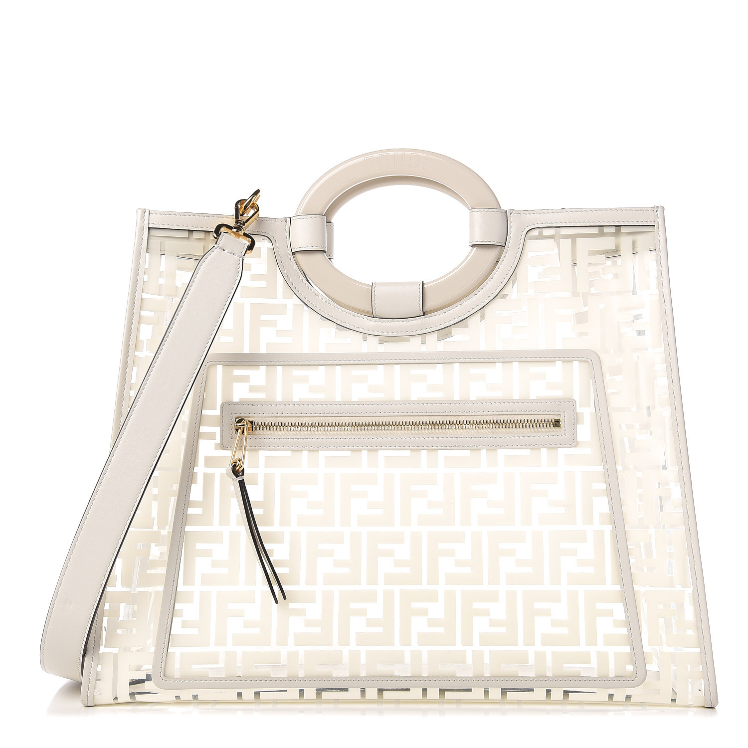 clear fendi bag