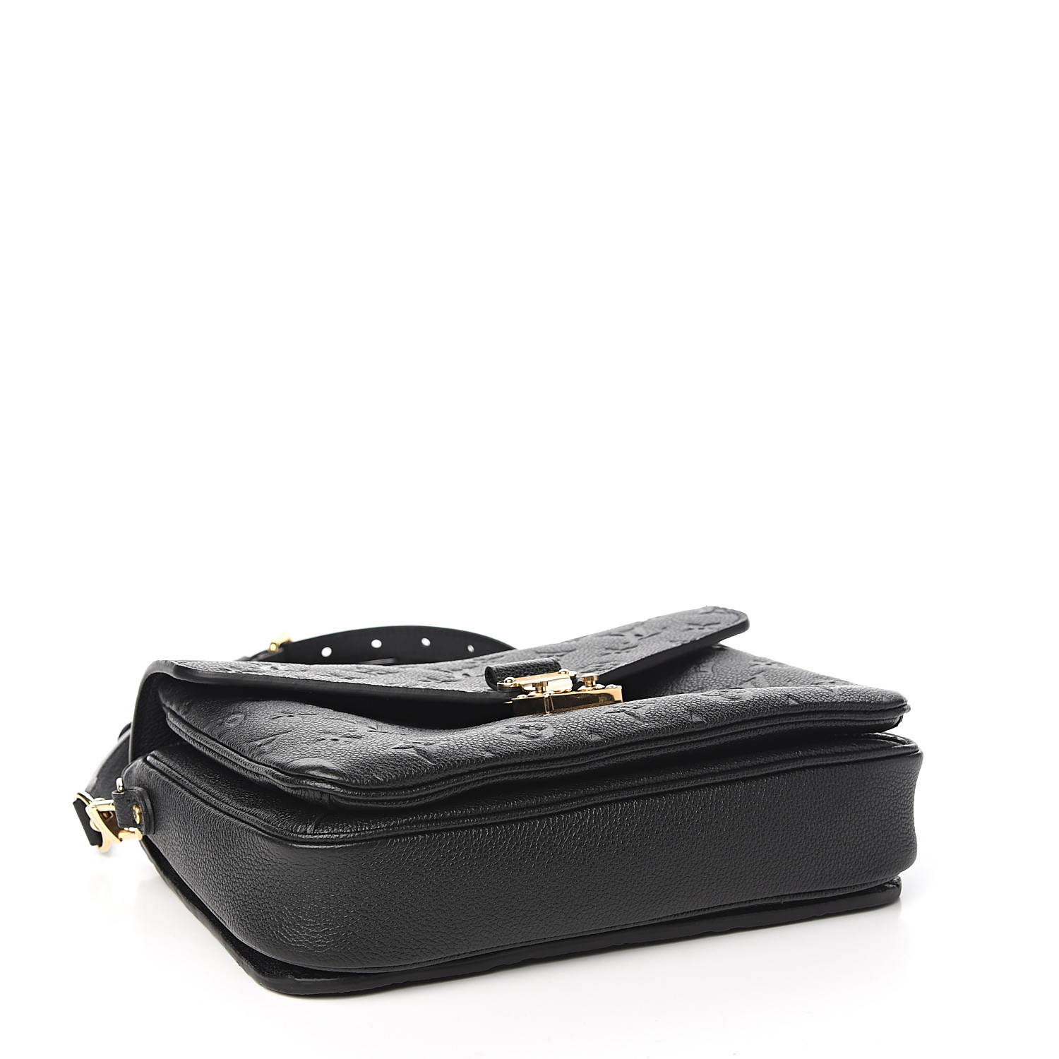 louis vuitton pochette metis empreinte black