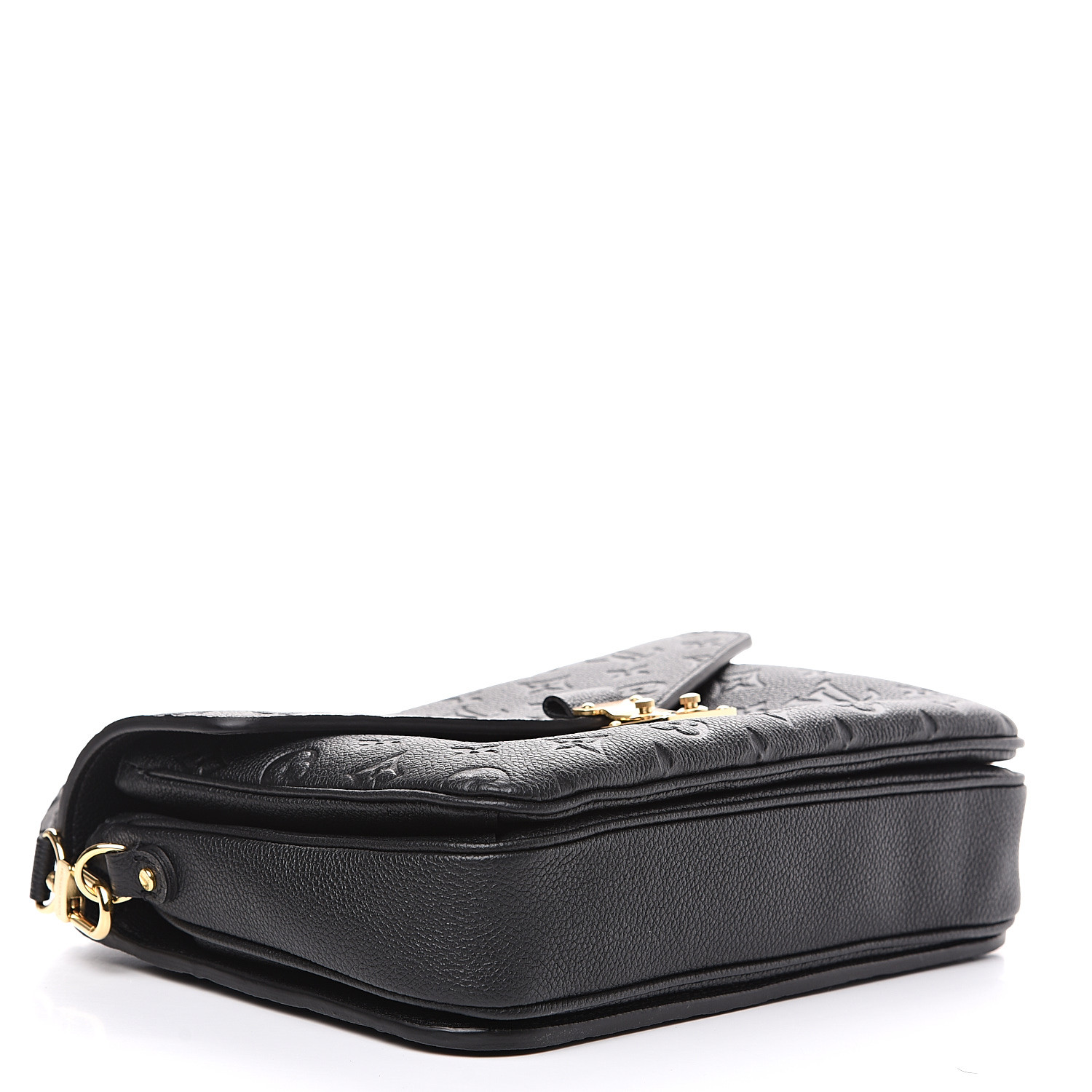 louis vuitton pochette metis empreinte black