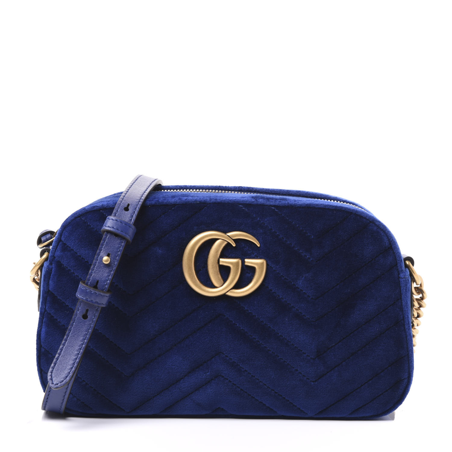 gucci marmont cobalt blue