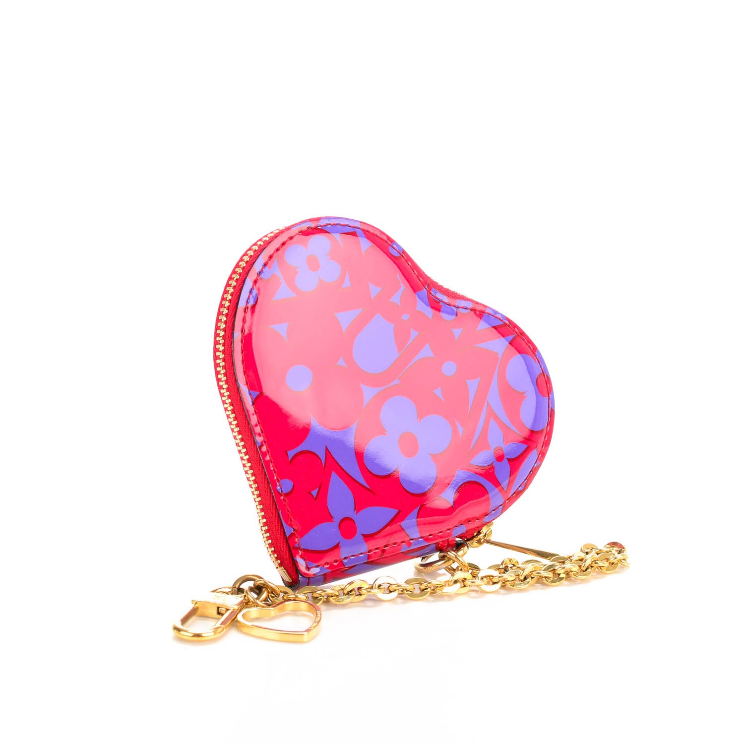 LOUIS VUITTON Monogram Multicolor Coeur Heart Coin Purse White, FASHIONPHILE