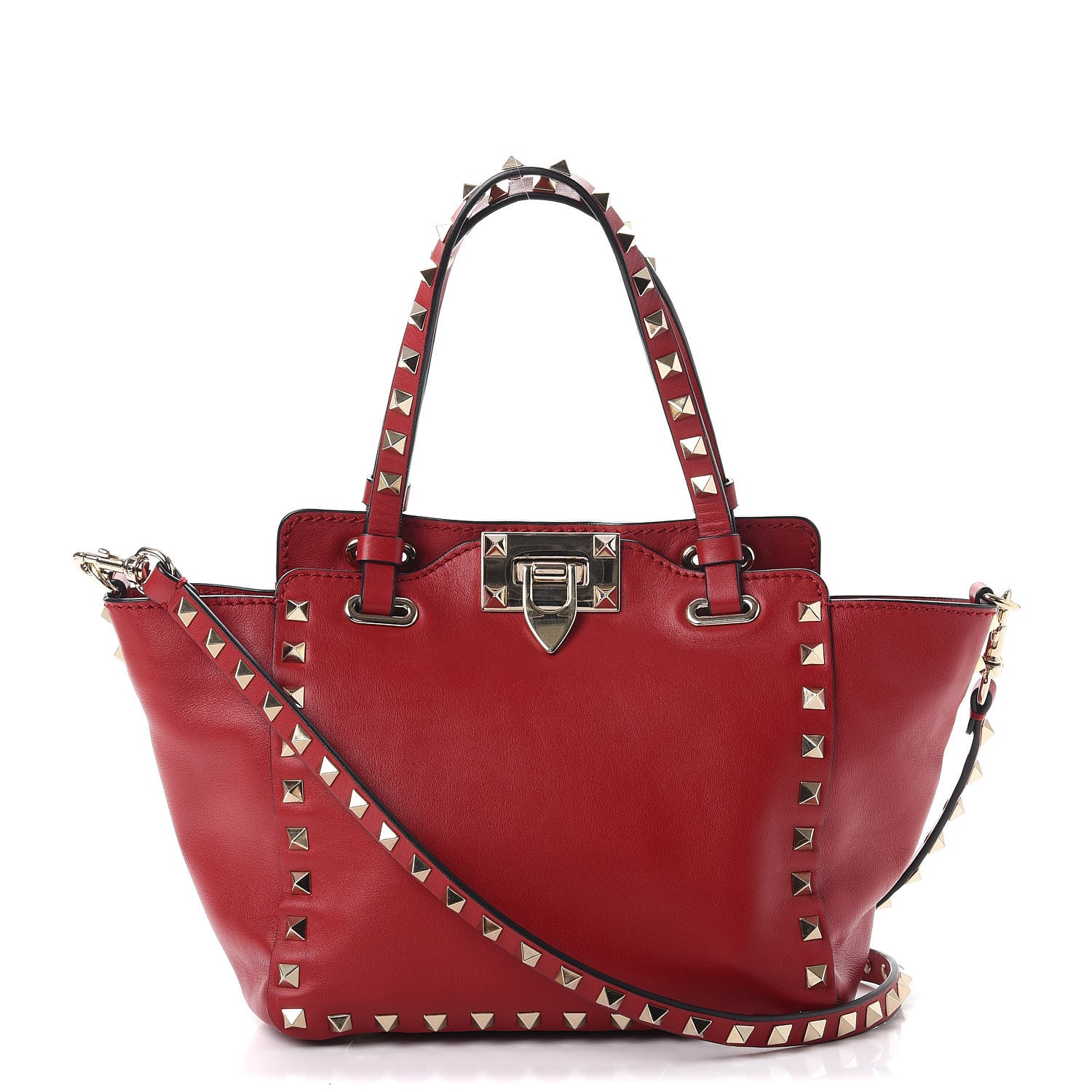 Valentino vitello rockstud on sale tote