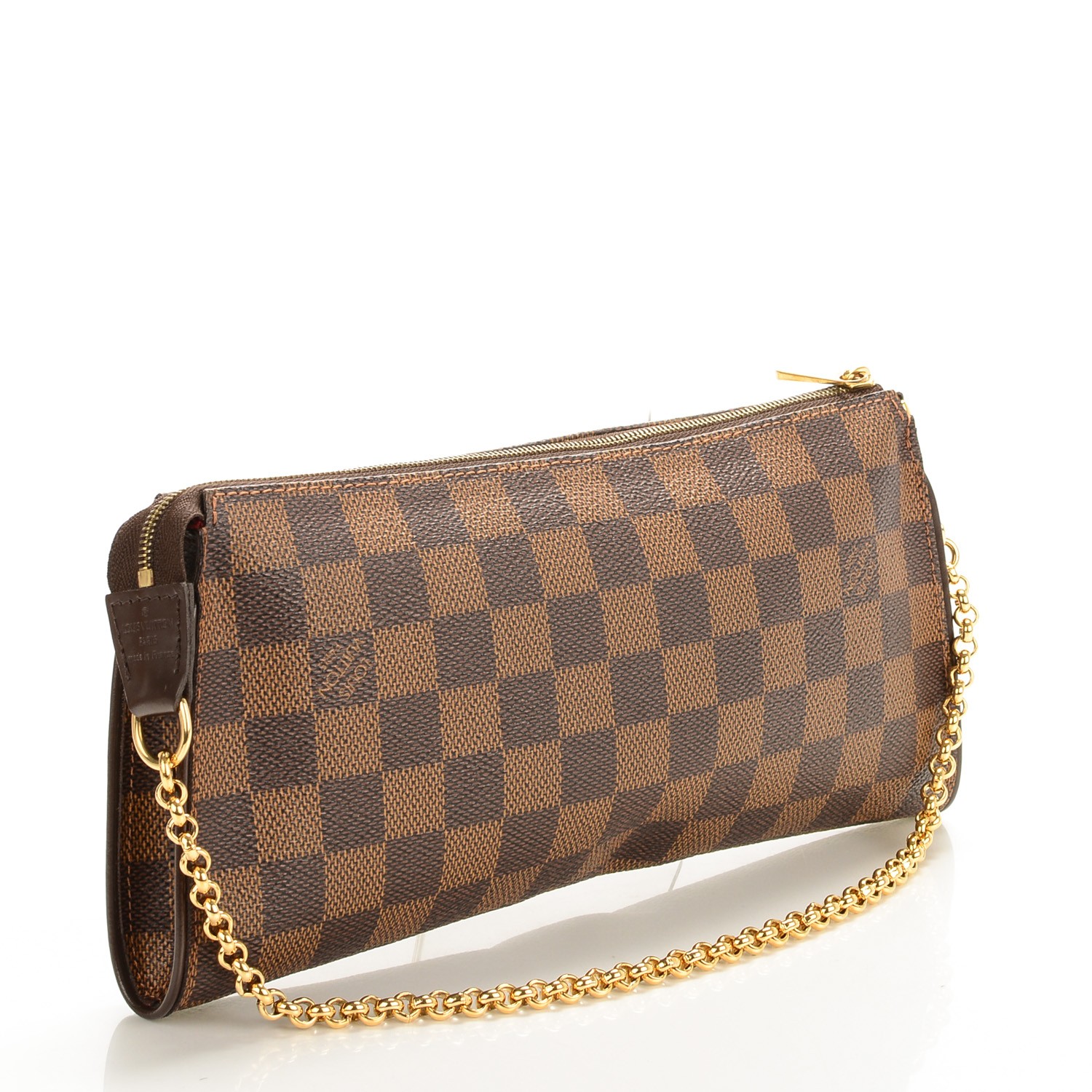 louis vuitton clutch damier ebene