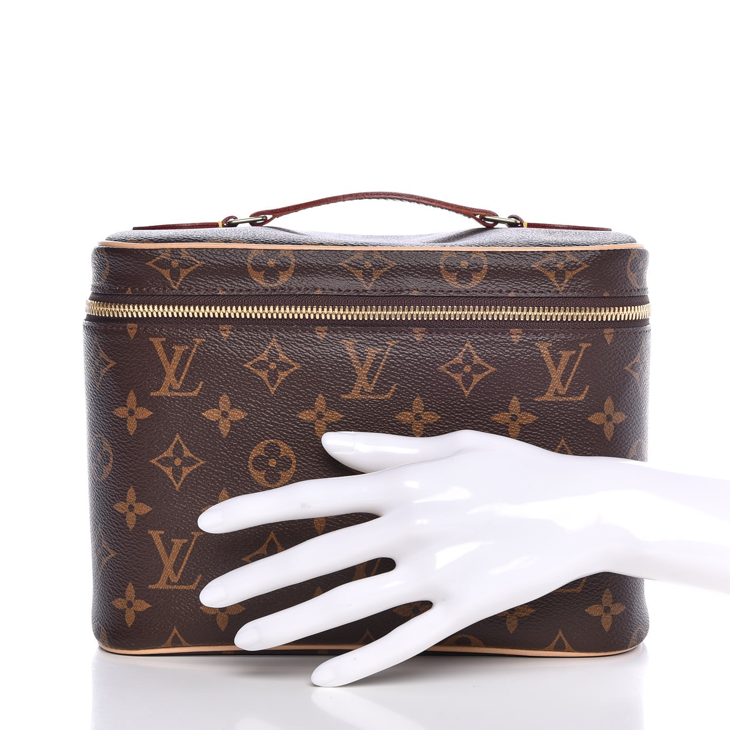 Louis Vuitton Black Damier Wool Gloves - Yoogi's Closet