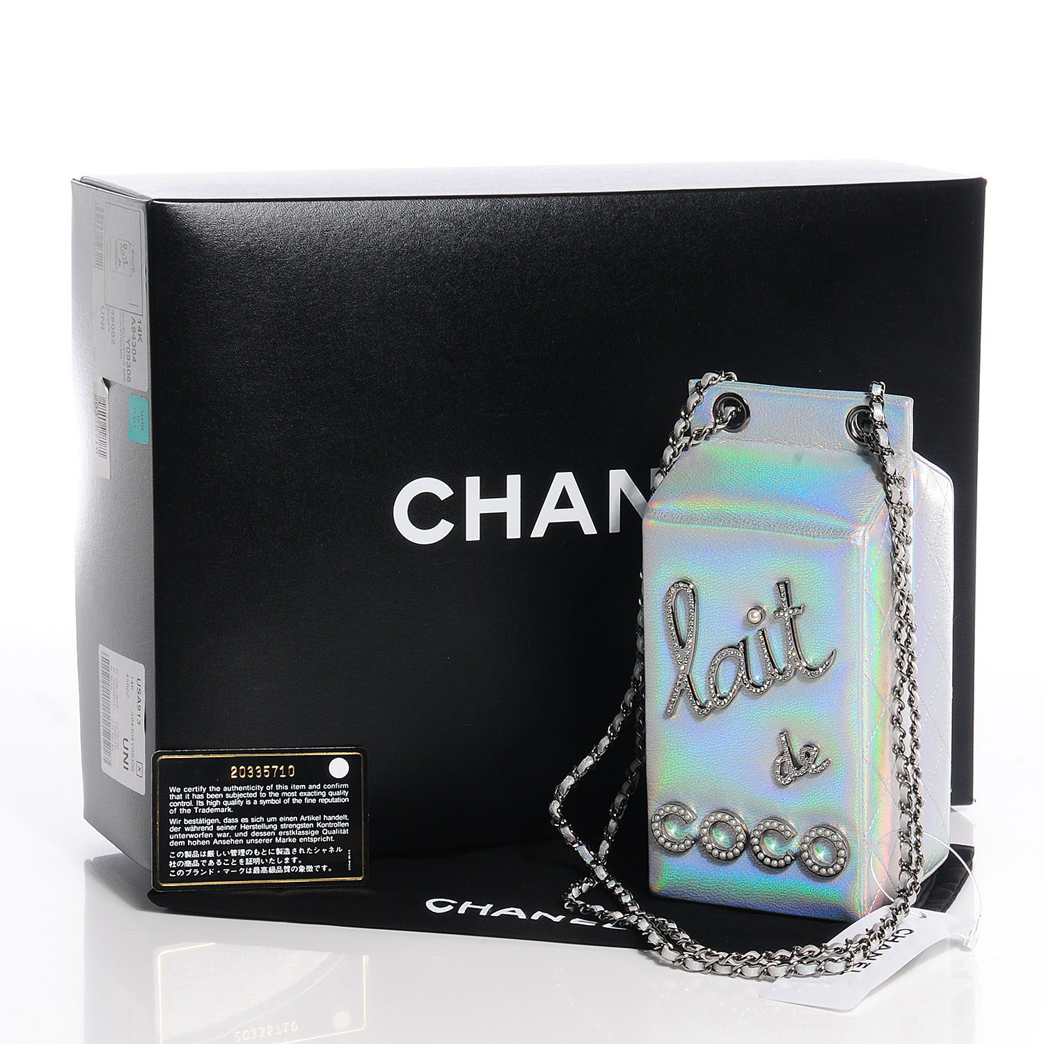 chanel lait de coco bag price