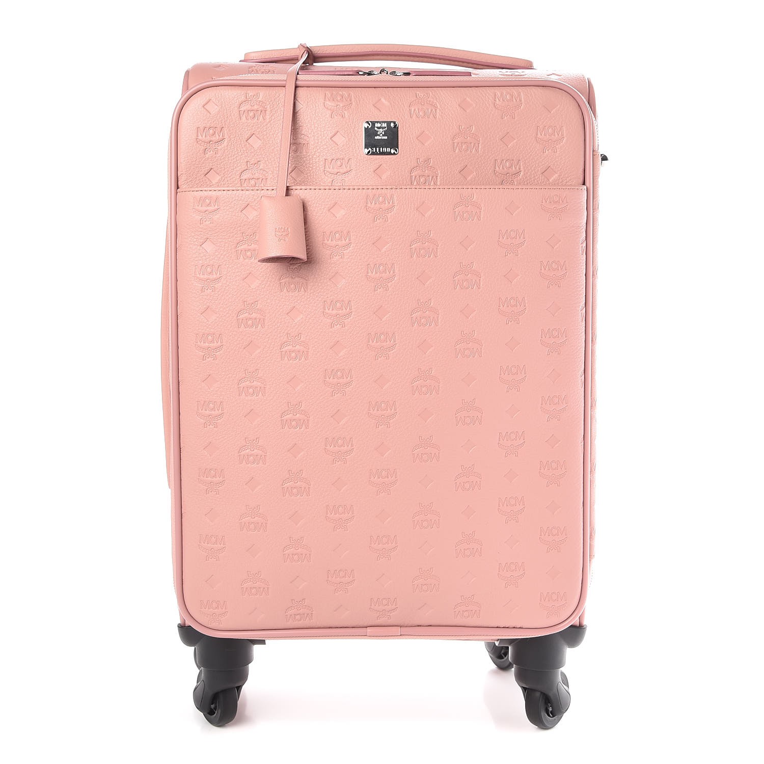 pink wheelie suitcase