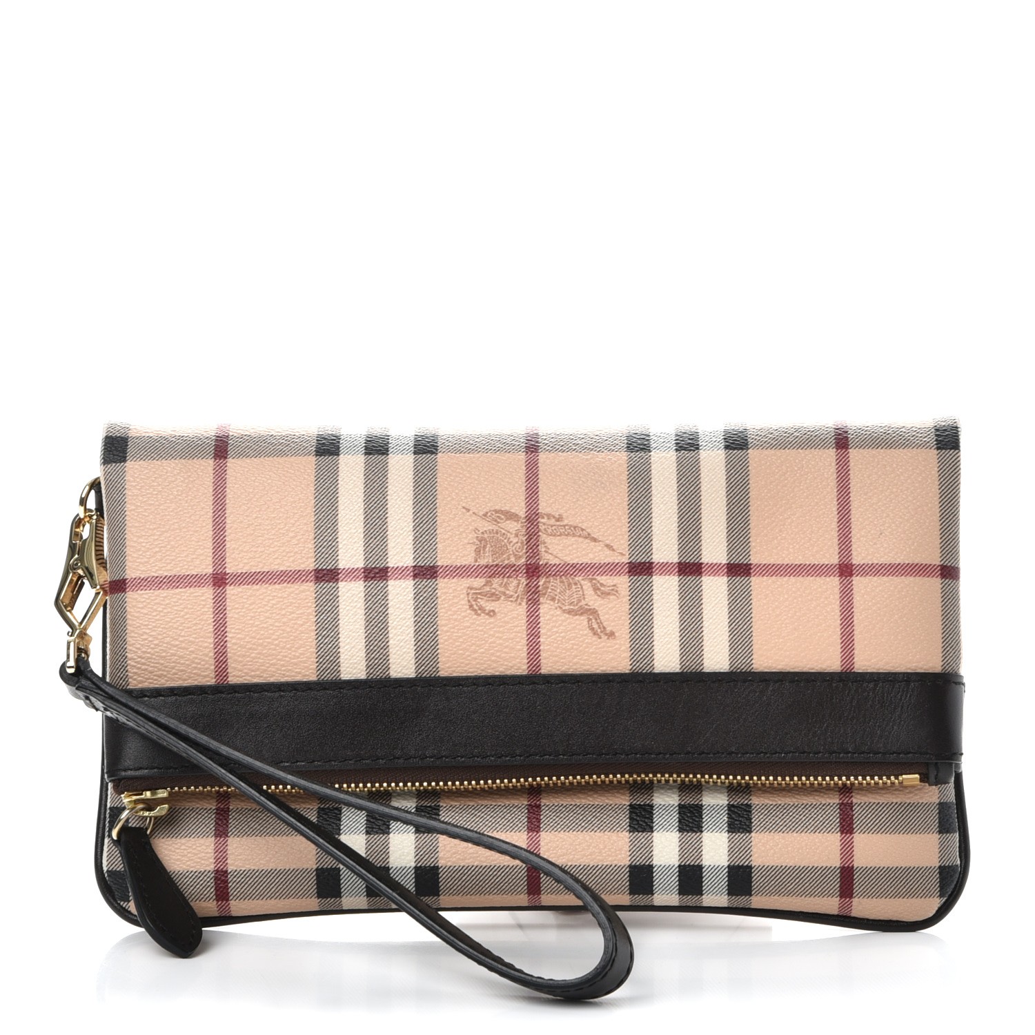 burberry fold over clutch