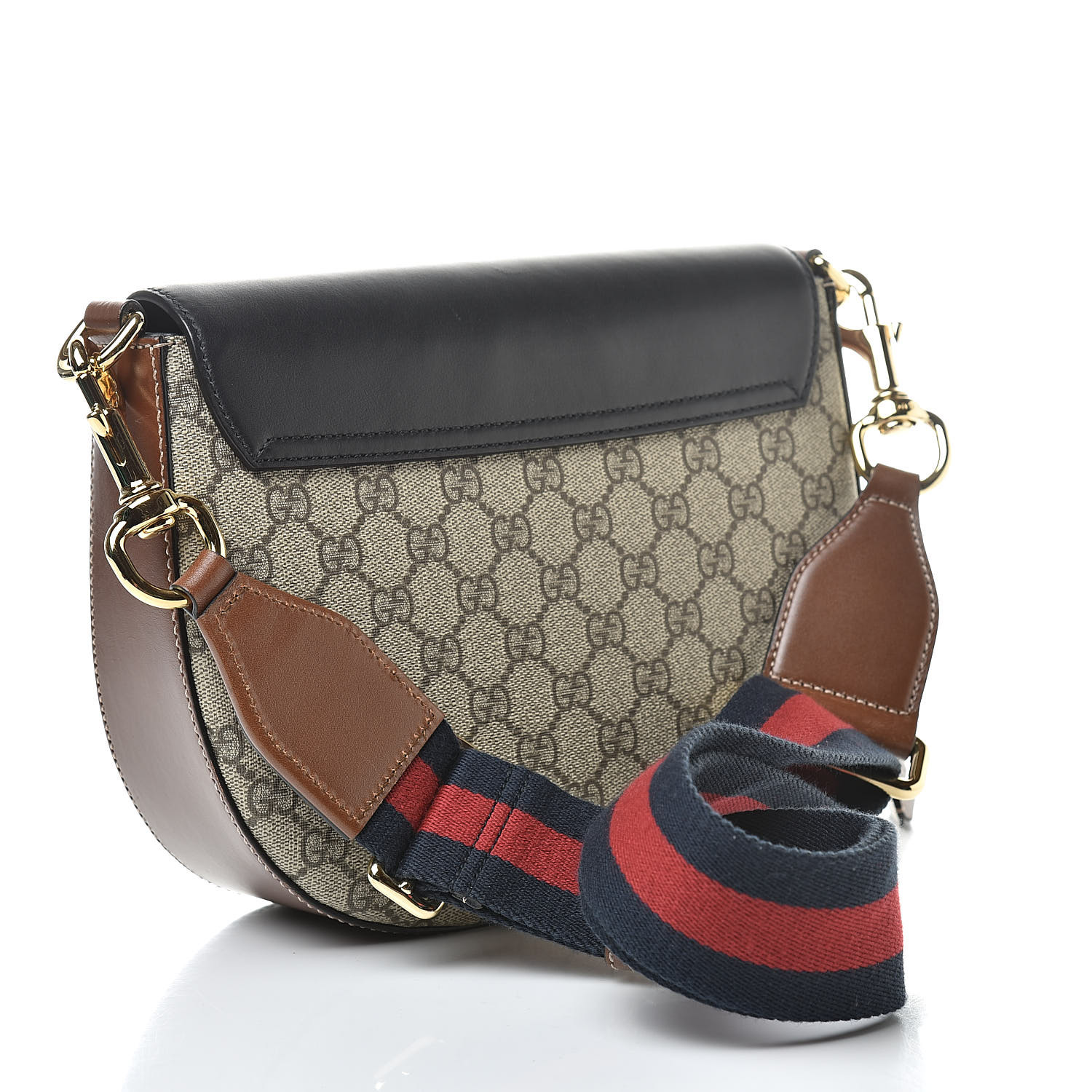 gucci padlock supreme shoulder bag