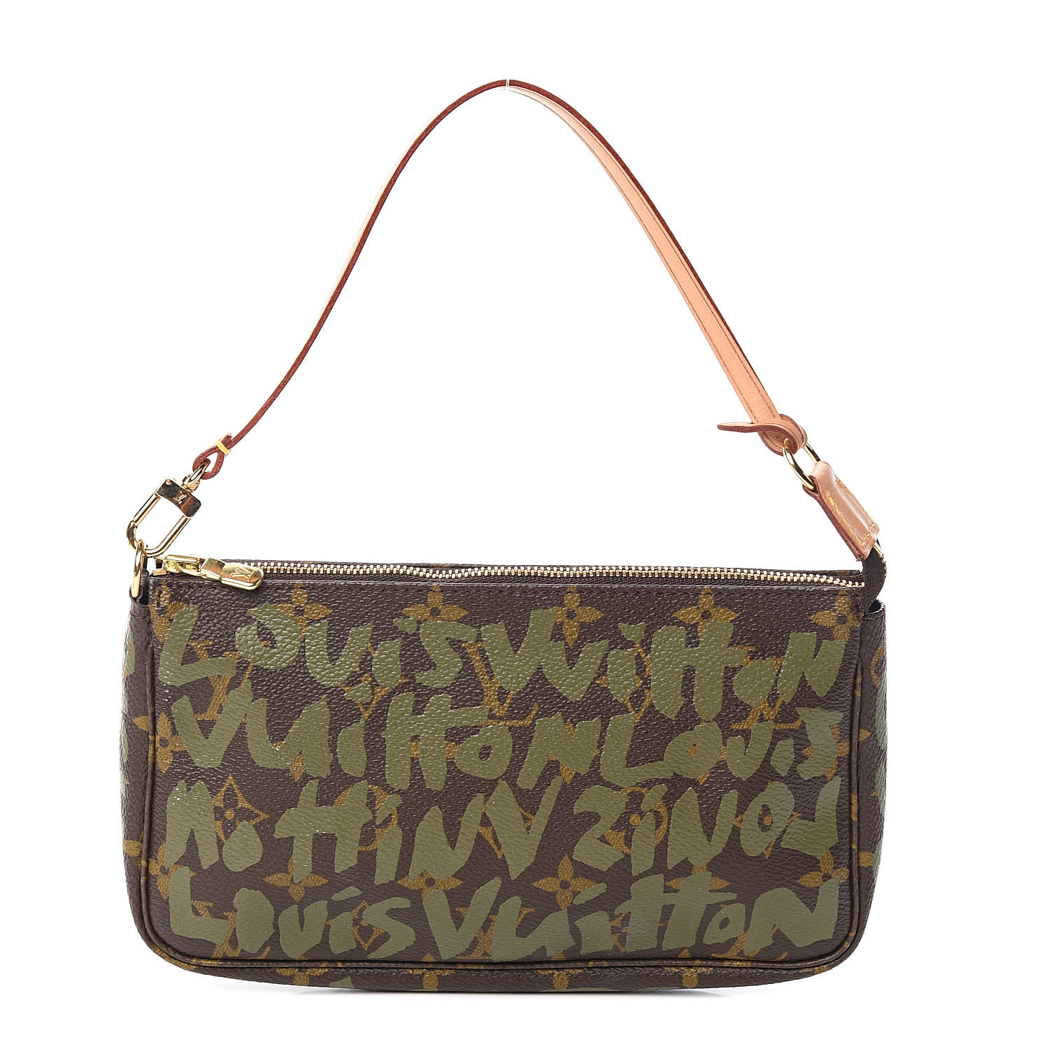 Louis Vuitton Pochette Kirigami Monogram Giant Large Khaki Green in Coated  Canvas with Gold-tone - US