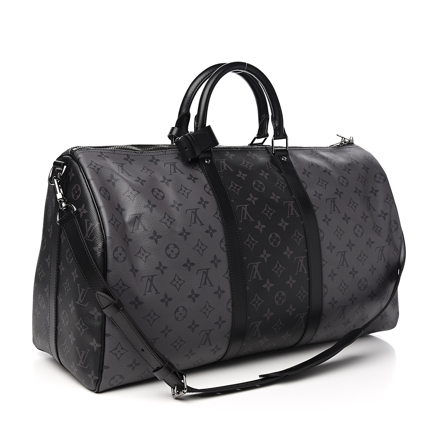 Louis Vuitton Keepall Bandouliere 50 Monogram Eclipse Split - Kim Jones  Limited