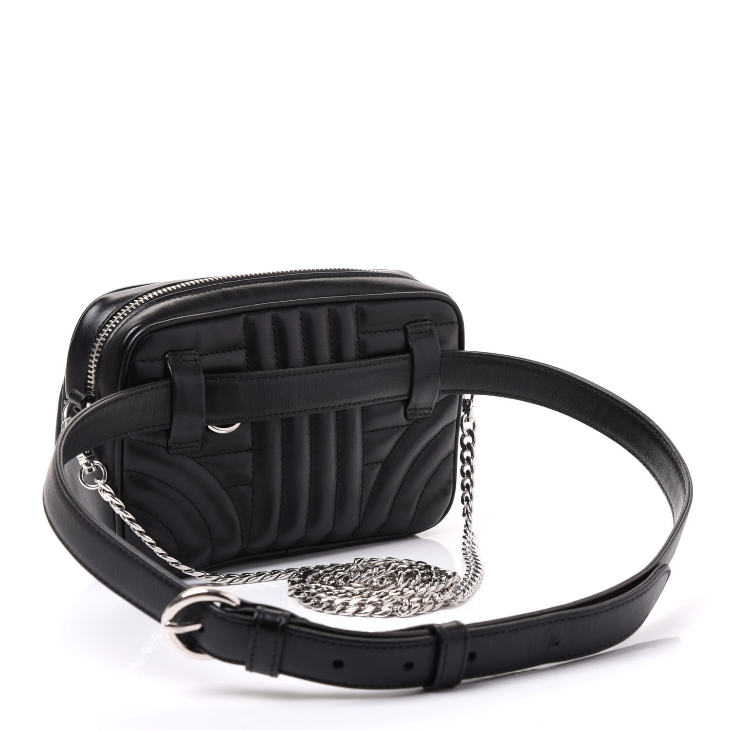 prada diagramme leather belt bag