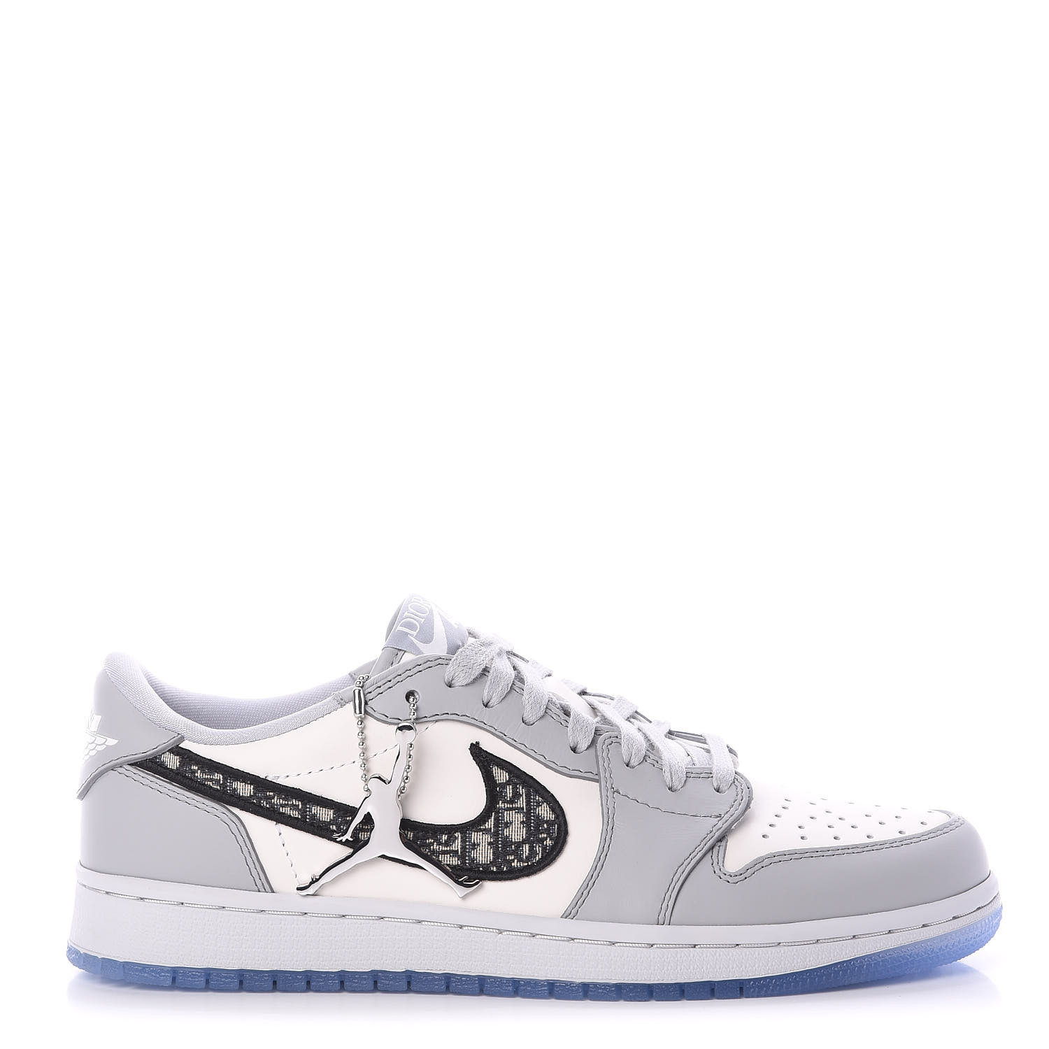 CHRISTIAN DIOR X Nike Air Jordan Calfskin Mens Oblique Low Sneaker 40 ...
