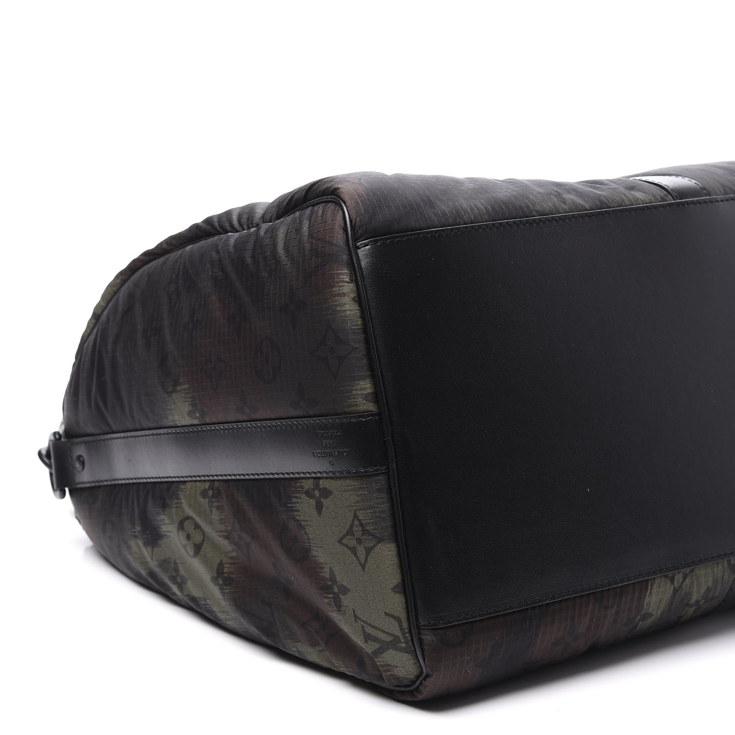 Louis Vuitton Keepall Bandouliere 50 Nylon Camouflage Camo Weekend Travel  Bag