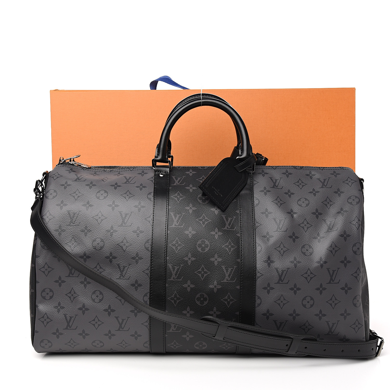 Louis Vuitton Keepall 50 Monogram Eclipse Reverse Review and Try